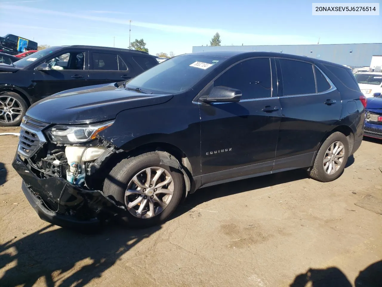 2018 Chevrolet Equinox Lt VIN: 2GNAXSEV5J6276514 Lot: 76532104