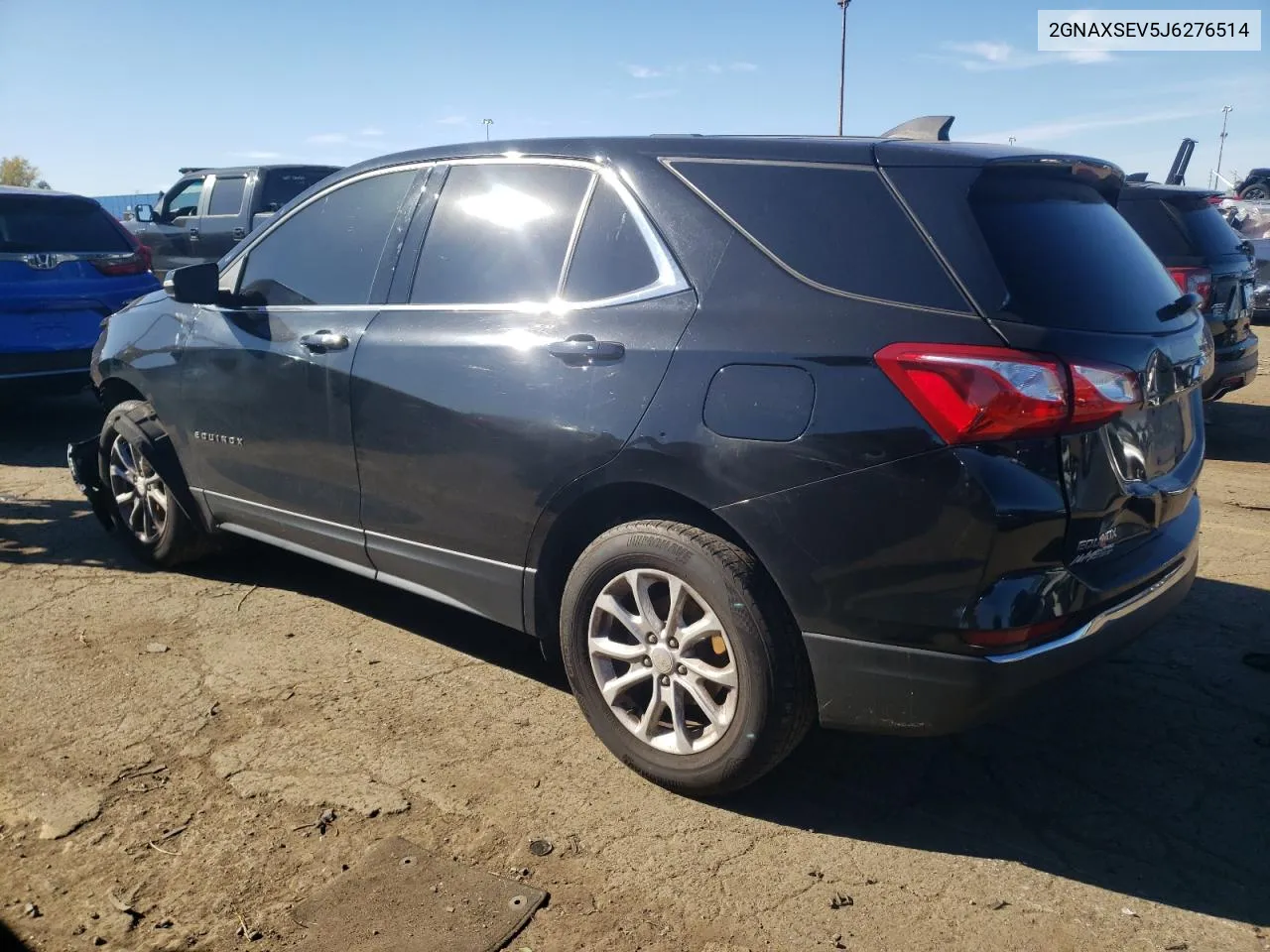 2018 Chevrolet Equinox Lt VIN: 2GNAXSEV5J6276514 Lot: 76532104