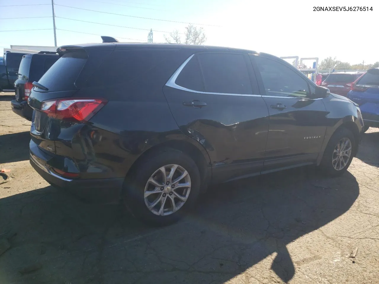 2018 Chevrolet Equinox Lt VIN: 2GNAXSEV5J6276514 Lot: 76532104