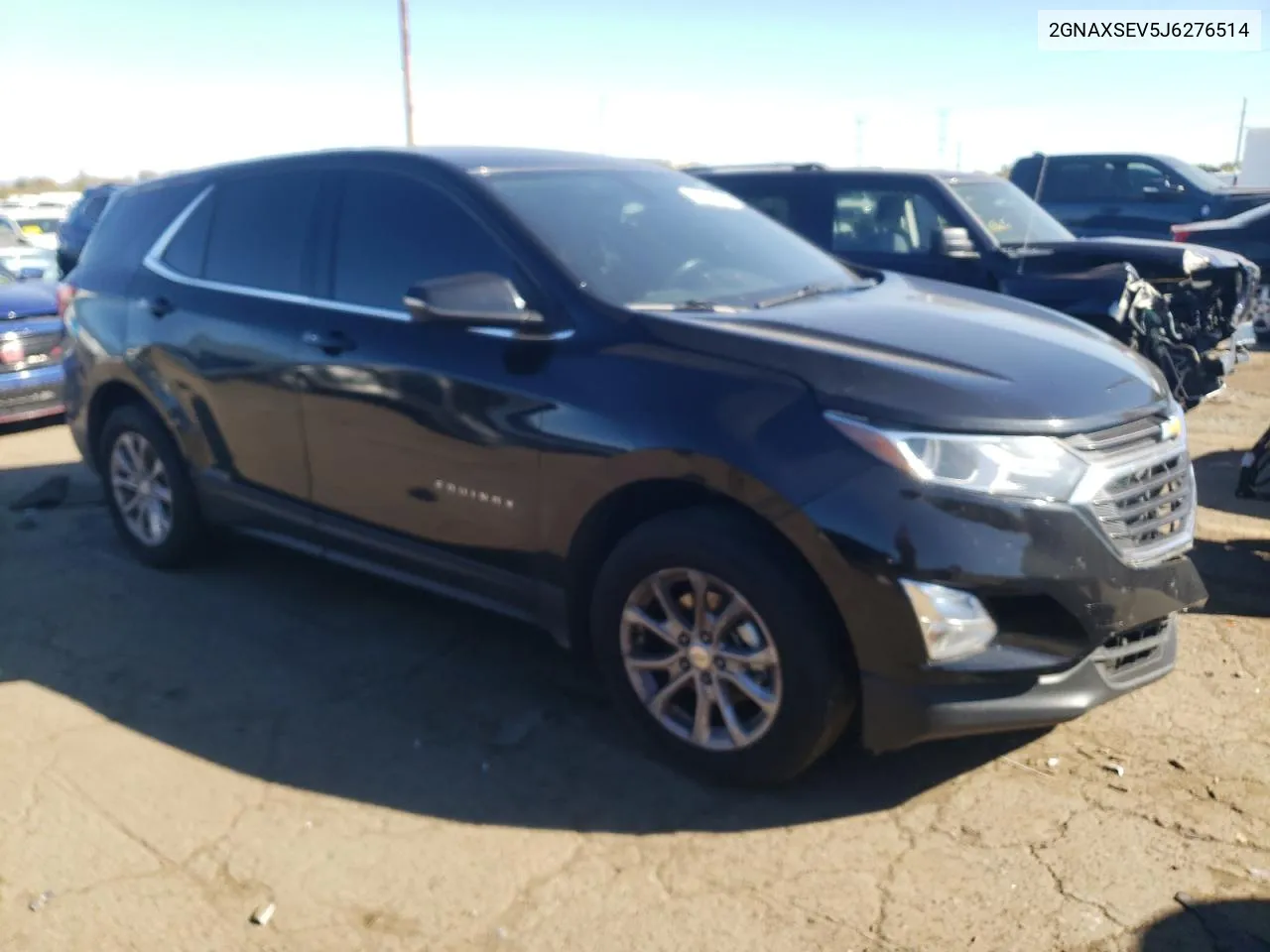 2018 Chevrolet Equinox Lt VIN: 2GNAXSEV5J6276514 Lot: 76532104