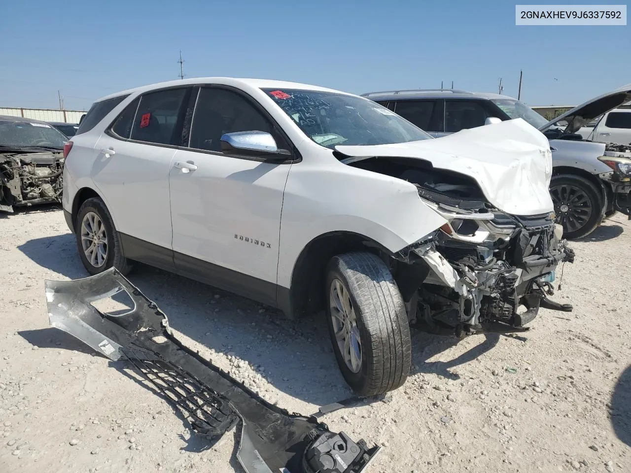 2018 Chevrolet Equinox Ls VIN: 2GNAXHEV9J6337592 Lot: 76556274