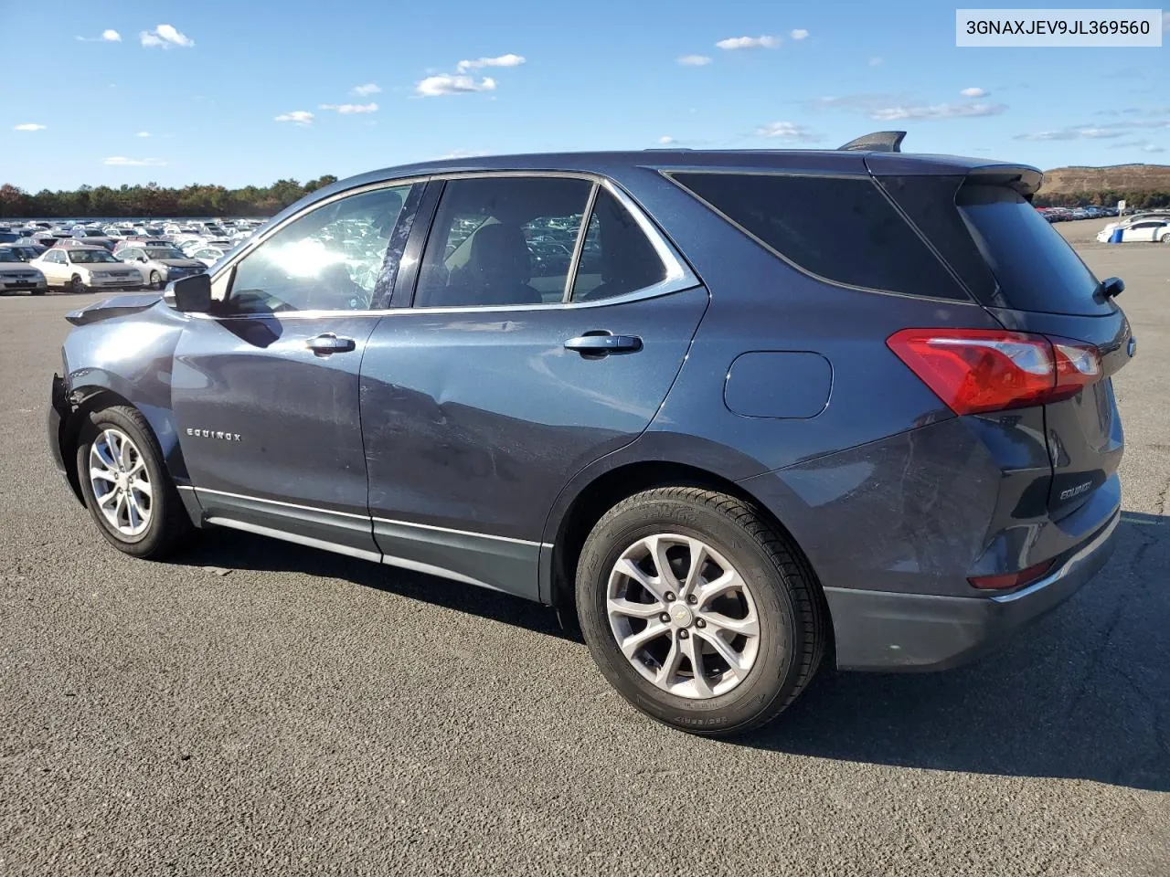 2018 Chevrolet Equinox Lt VIN: 3GNAXJEV9JL369560 Lot: 76566574