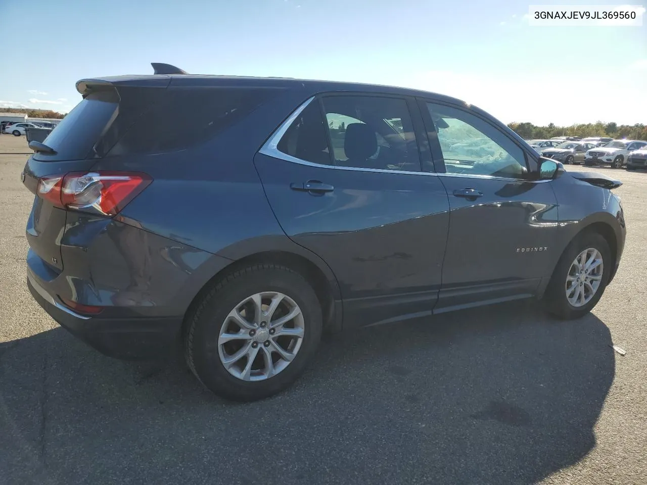 2018 Chevrolet Equinox Lt VIN: 3GNAXJEV9JL369560 Lot: 76566574