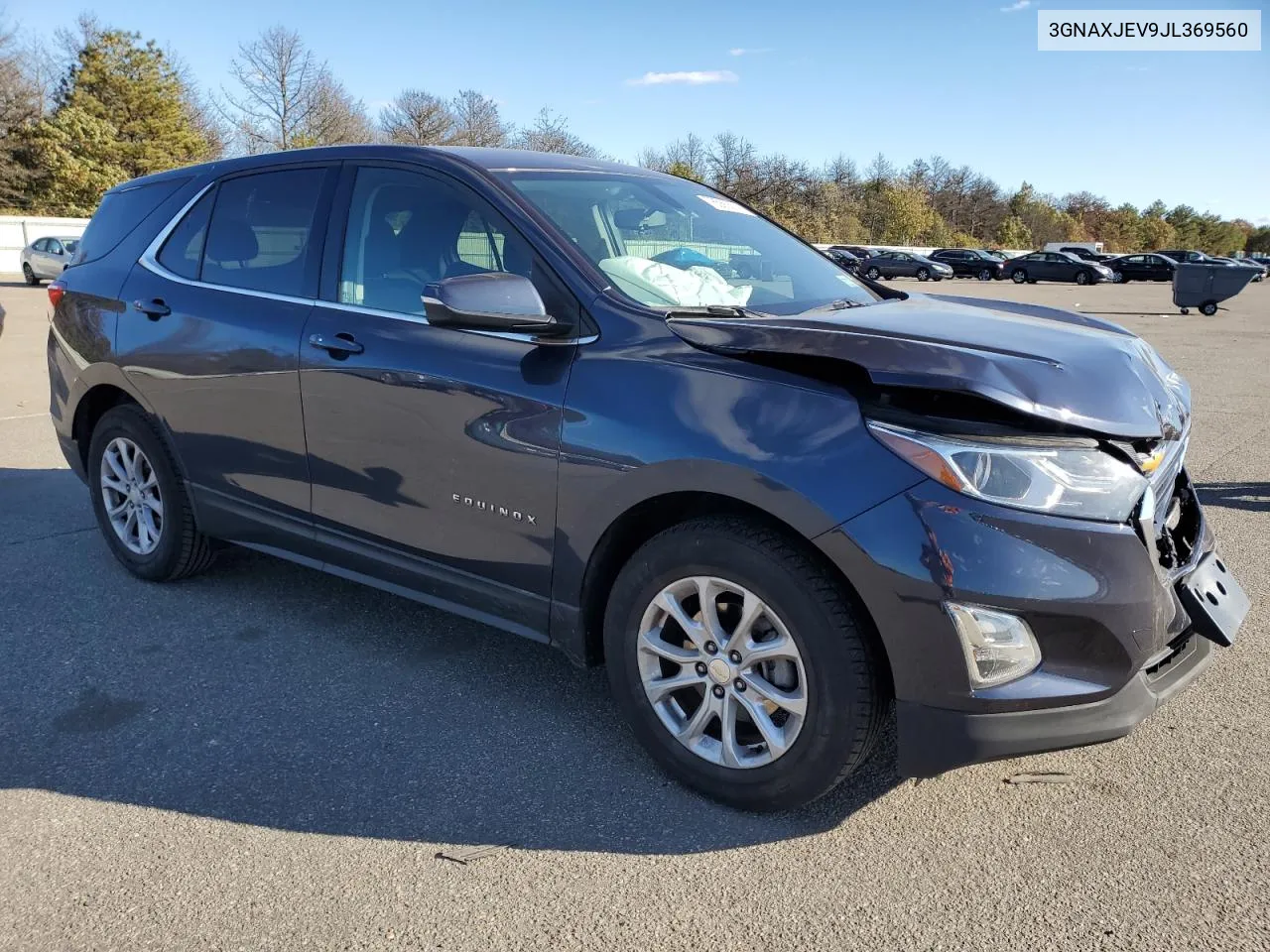 2018 Chevrolet Equinox Lt VIN: 3GNAXJEV9JL369560 Lot: 76566574