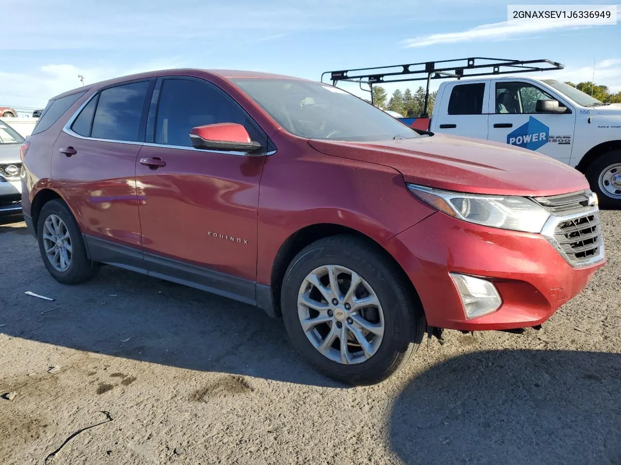 2018 Chevrolet Equinox Lt VIN: 2GNAXSEV1J6336949 Lot: 76574934