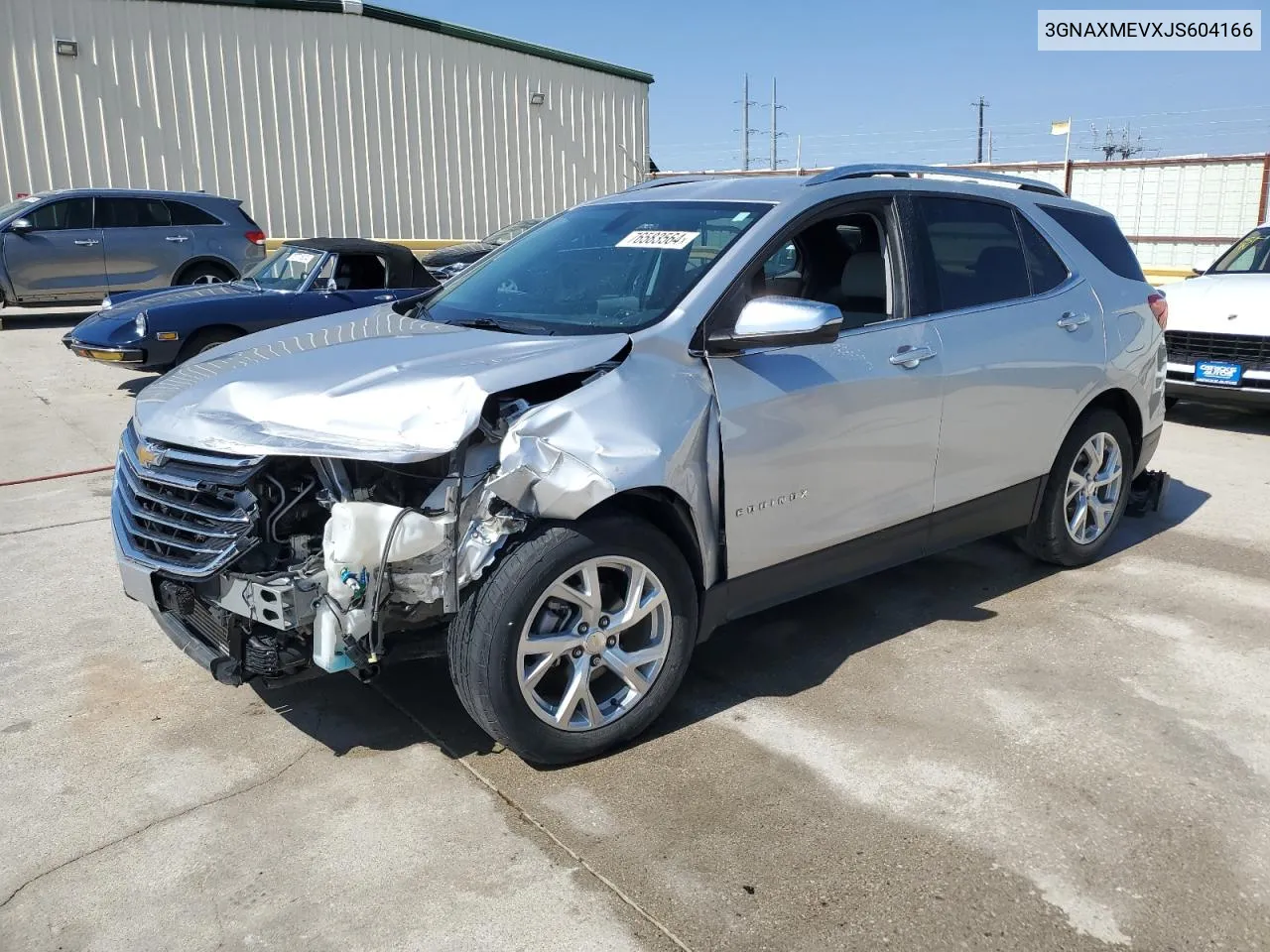 2018 Chevrolet Equinox Premier VIN: 3GNAXMEVXJS604166 Lot: 76583564