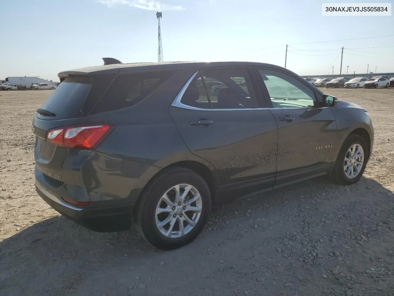 2018 Chevrolet Equinox Lt VIN: 3GNAXJEV3JS505834 Lot: 76607904