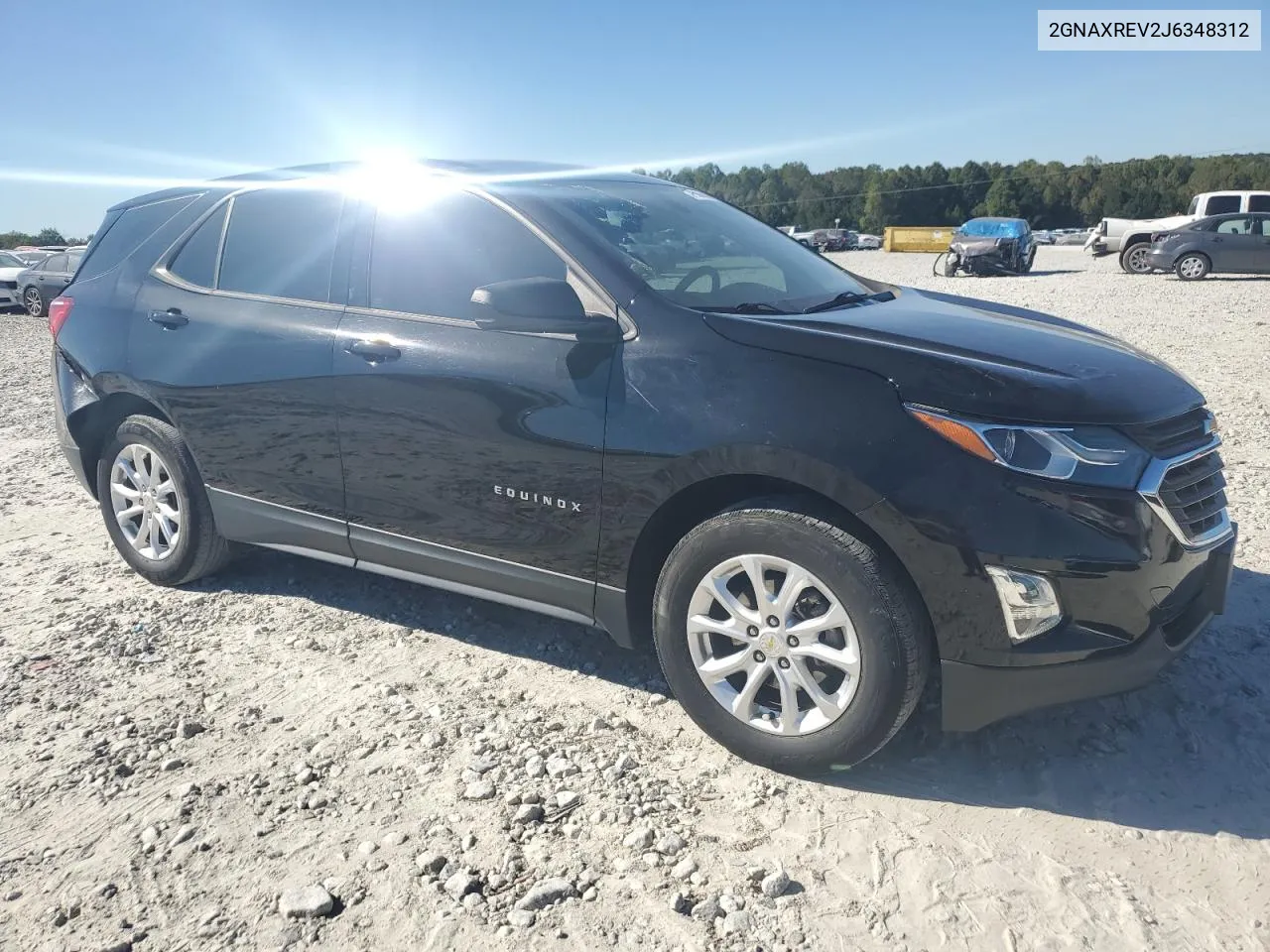 2GNAXREV2J6348312 2018 Chevrolet Equinox Ls