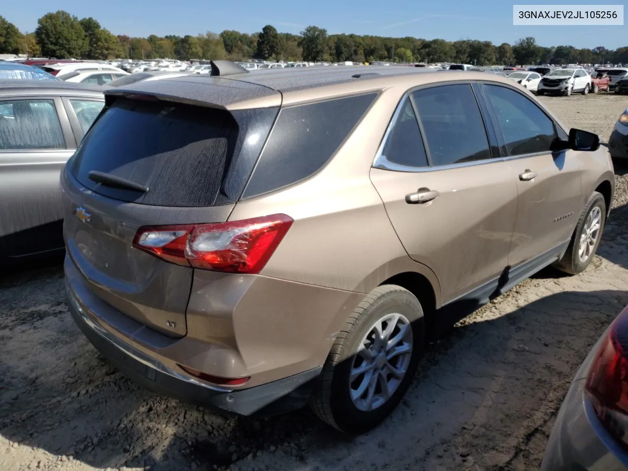 2018 Chevrolet Equinox Lt VIN: 3GNAXJEV2JL105256 Lot: 76620114