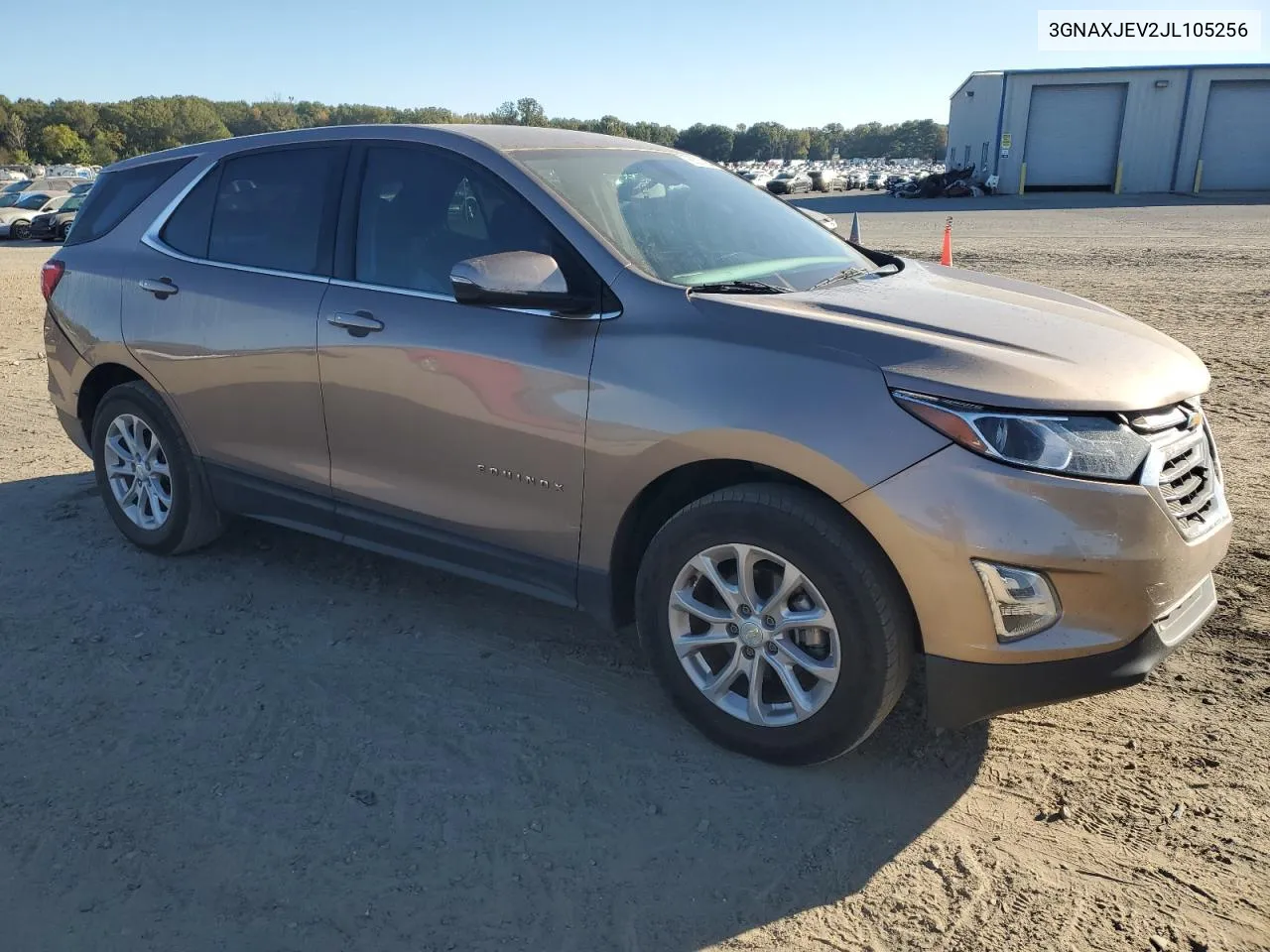 2018 Chevrolet Equinox Lt VIN: 3GNAXJEV2JL105256 Lot: 76620114