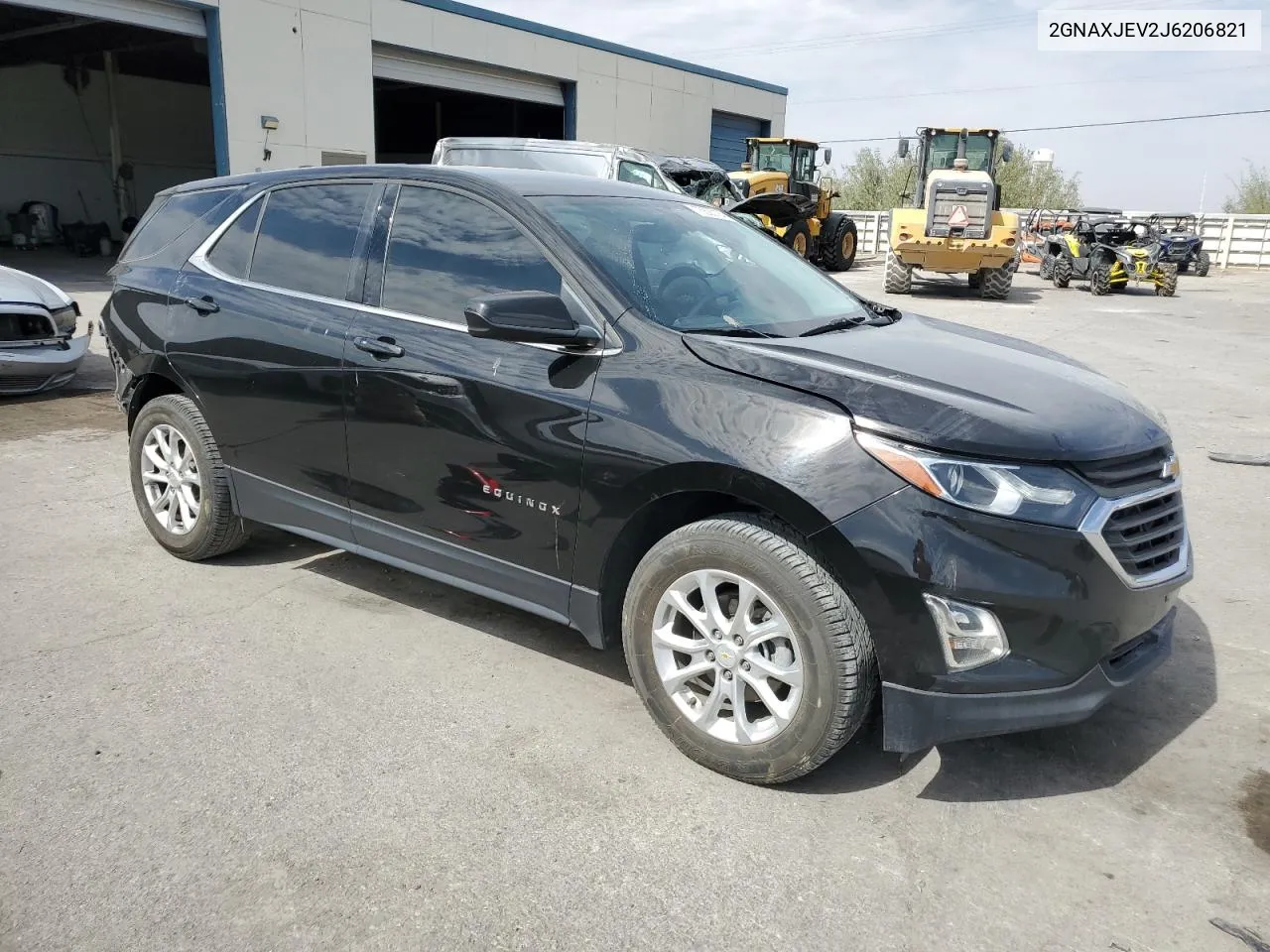 2018 Chevrolet Equinox Lt VIN: 2GNAXJEV2J6206821 Lot: 76620184