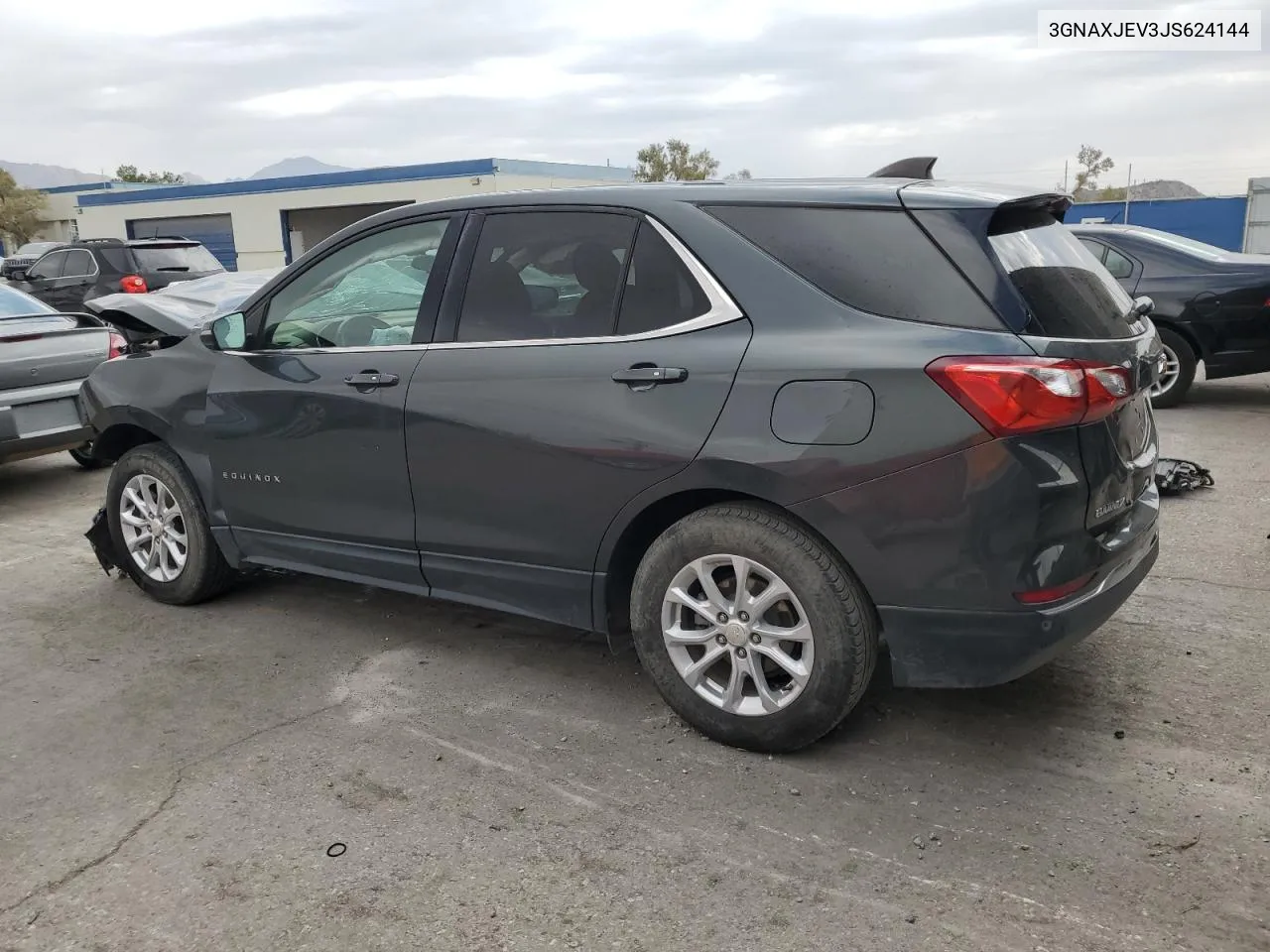 2018 Chevrolet Equinox Lt VIN: 3GNAXJEV3JS624144 Lot: 76690614