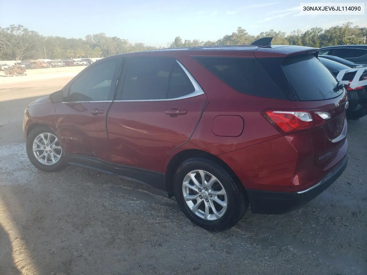 2018 Chevrolet Equinox Lt VIN: 3GNAXJEV6JL114090 Lot: 76721604