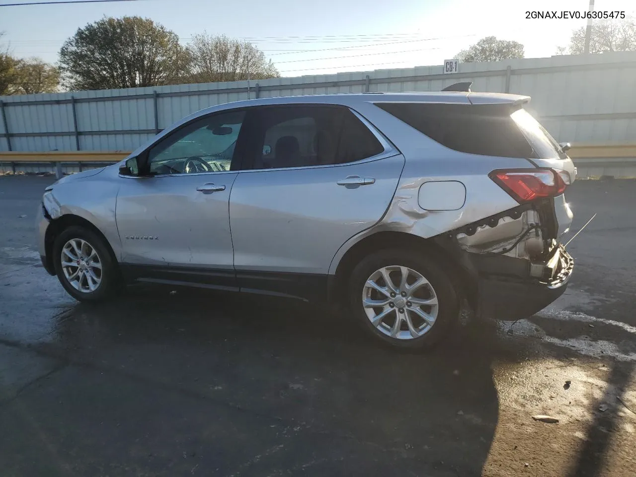 2018 Chevrolet Equinox Lt VIN: 2GNAXJEV0J6305475 Lot: 76739414