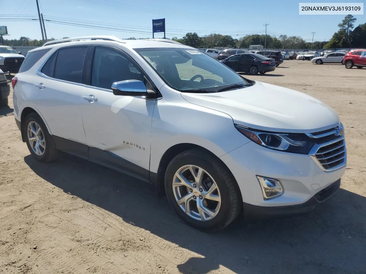 2018 Chevrolet Equinox Premier VIN: 2GNAXMEV3J6193109 Lot: 76747524