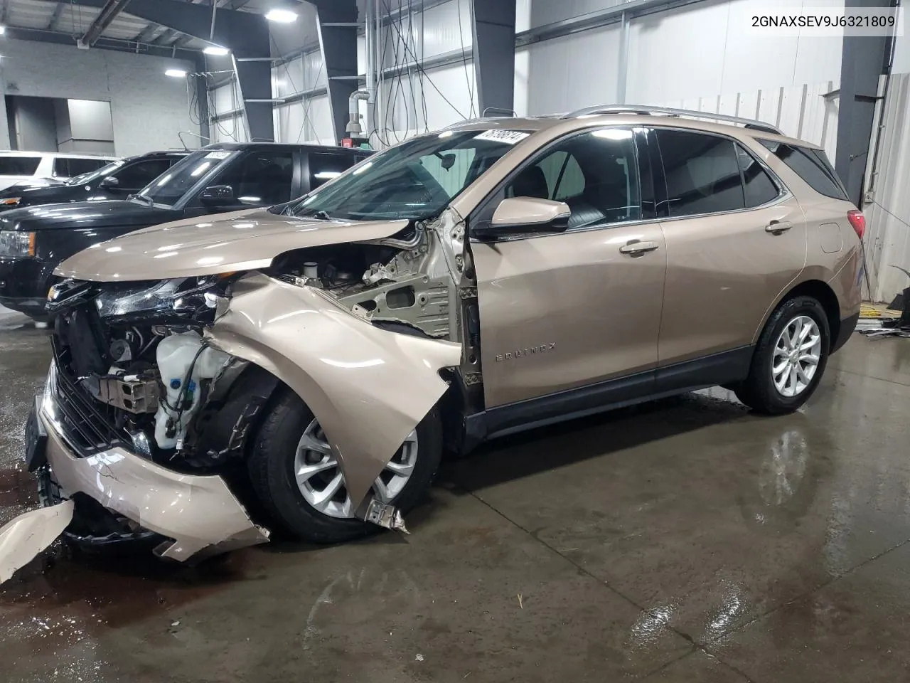 2018 Chevrolet Equinox Lt VIN: 2GNAXSEV9J6321809 Lot: 76798614