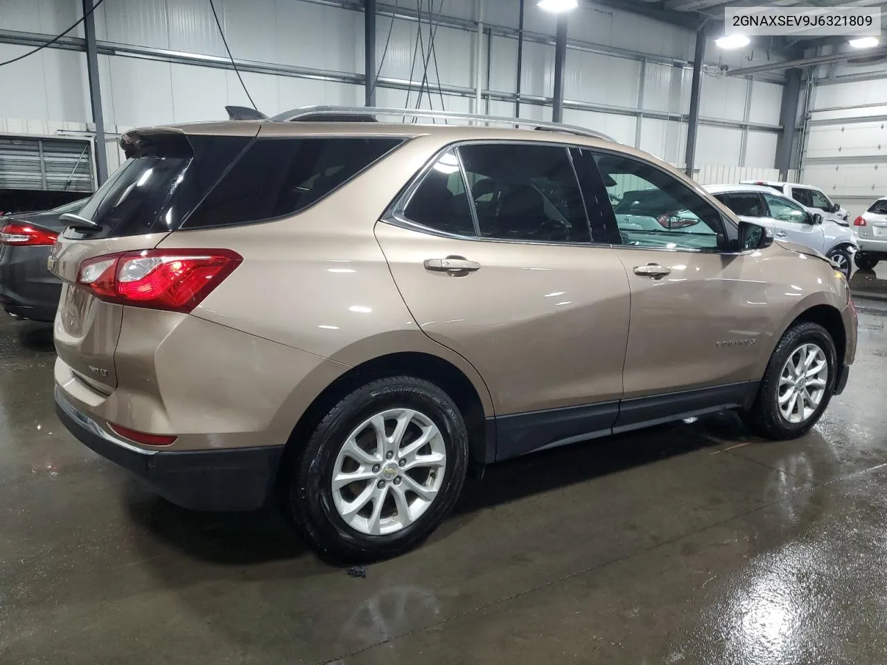 2018 Chevrolet Equinox Lt VIN: 2GNAXSEV9J6321809 Lot: 76798614