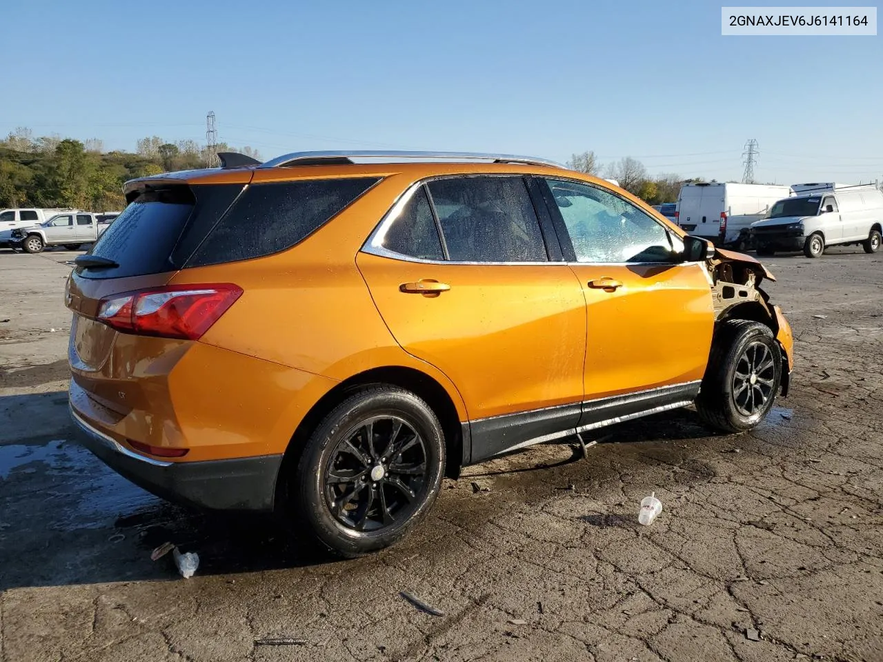 2018 Chevrolet Equinox Lt VIN: 2GNAXJEV6J6141164 Lot: 76804144