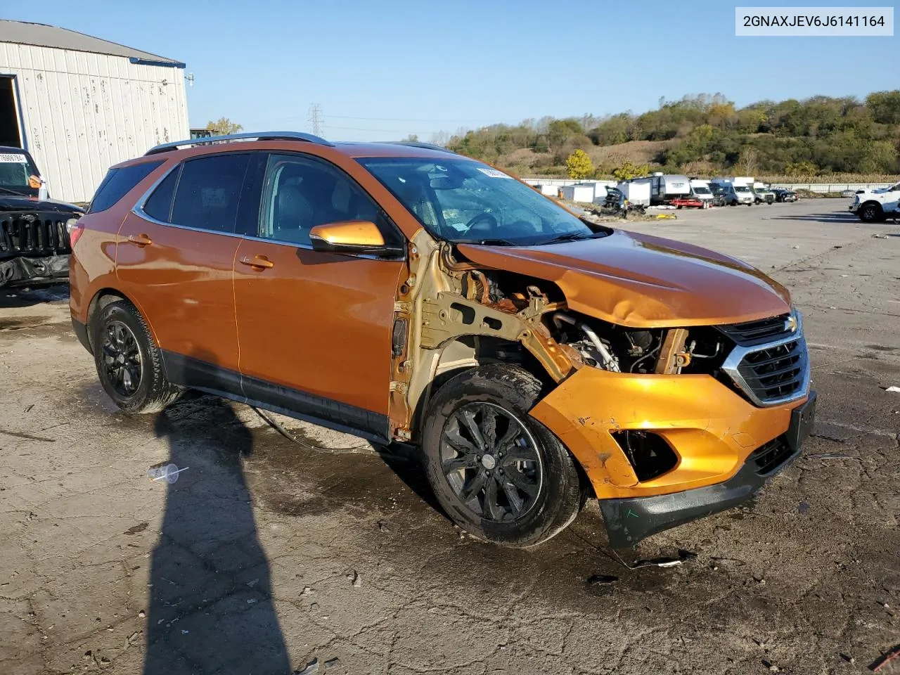 2018 Chevrolet Equinox Lt VIN: 2GNAXJEV6J6141164 Lot: 76804144