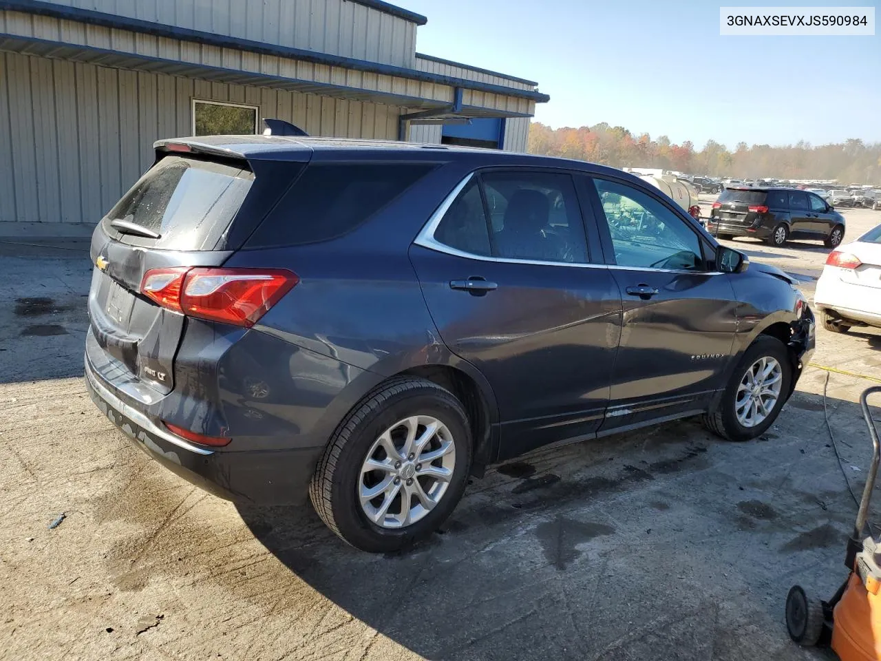 2018 Chevrolet Equinox Lt VIN: 3GNAXSEVXJS590984 Lot: 76807124