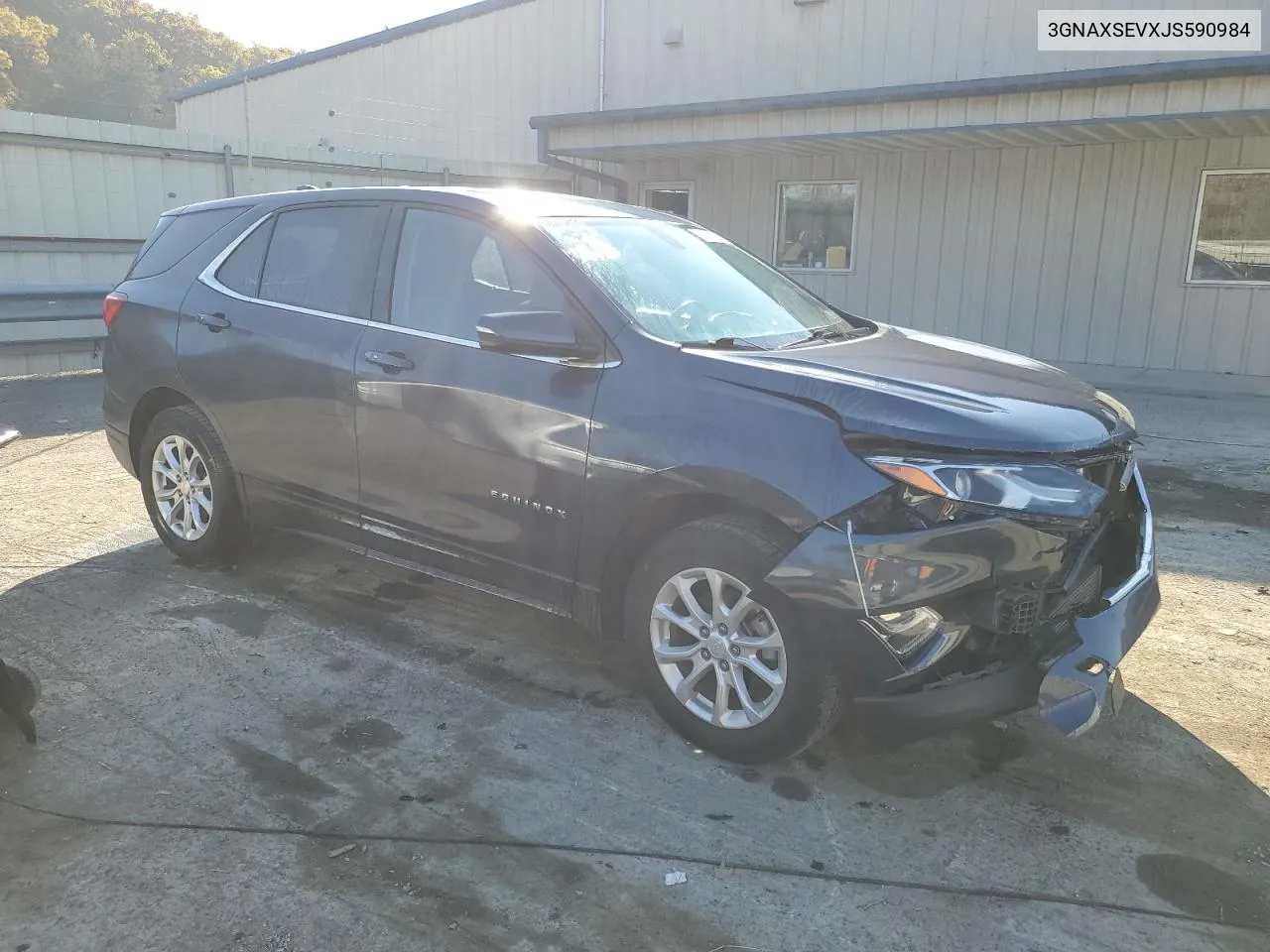 2018 Chevrolet Equinox Lt VIN: 3GNAXSEVXJS590984 Lot: 76807124