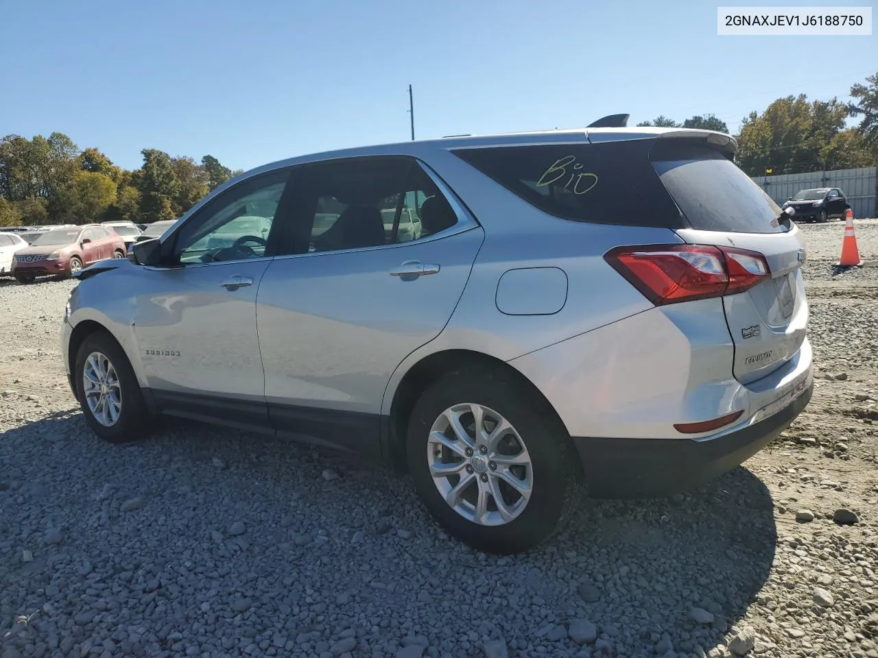 2018 Chevrolet Equinox Lt VIN: 2GNAXJEV1J6188750 Lot: 76819424