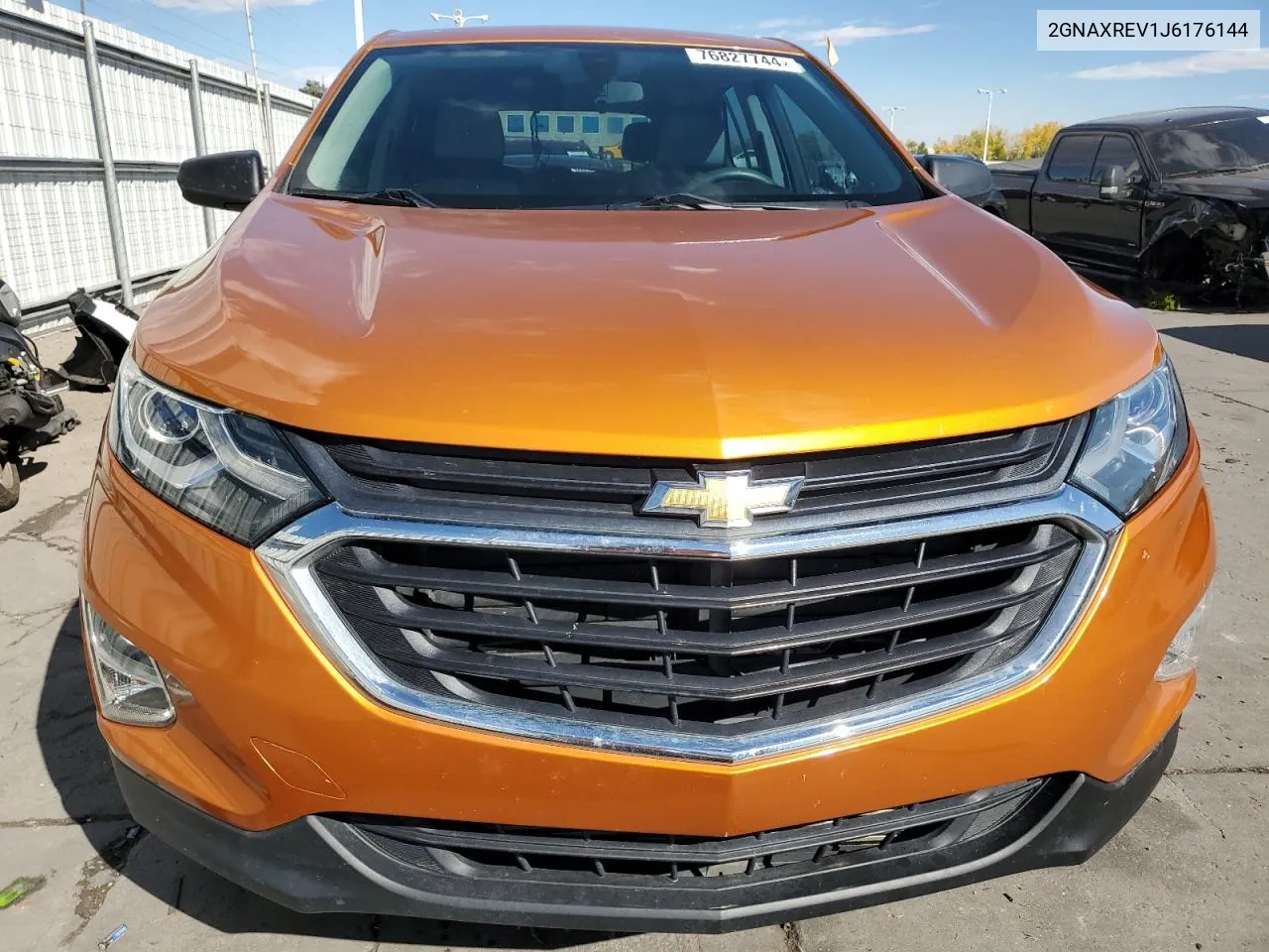 2018 Chevrolet Equinox Ls VIN: 2GNAXREV1J6176144 Lot: 76827744