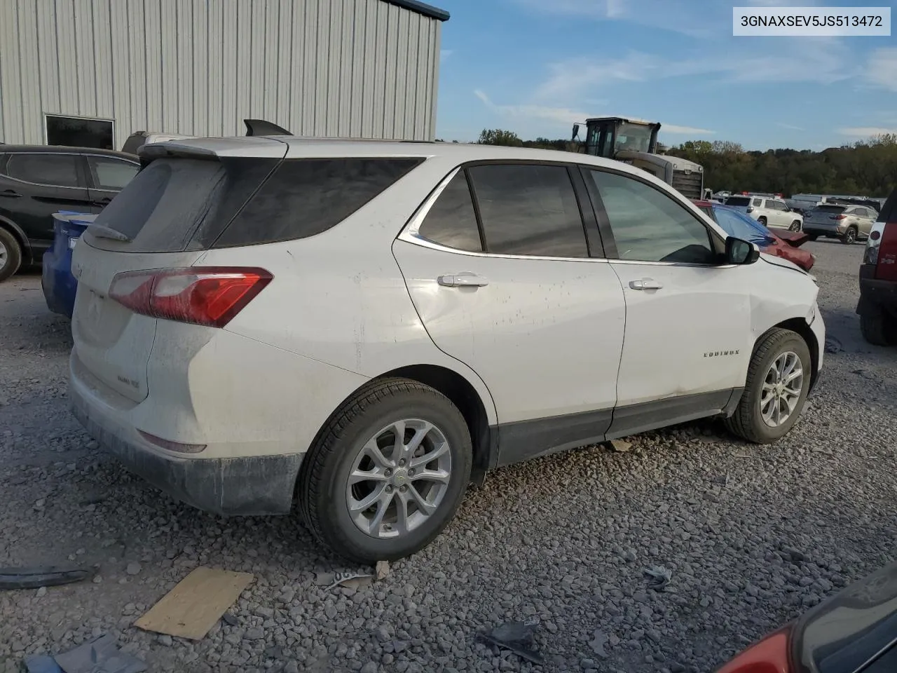 2018 Chevrolet Equinox Lt VIN: 3GNAXSEV5JS513472 Lot: 76829784