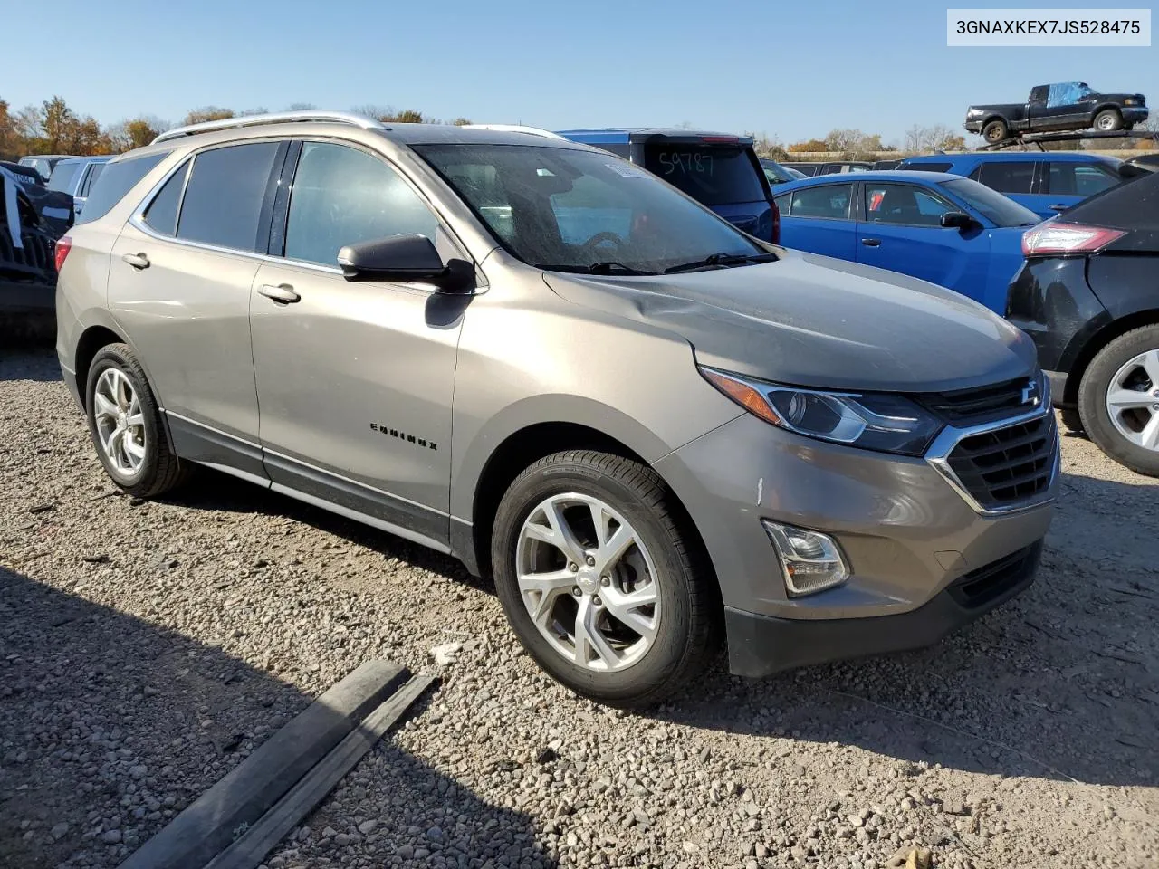 2018 Chevrolet Equinox Lt VIN: 3GNAXKEX7JS528475 Lot: 76865754