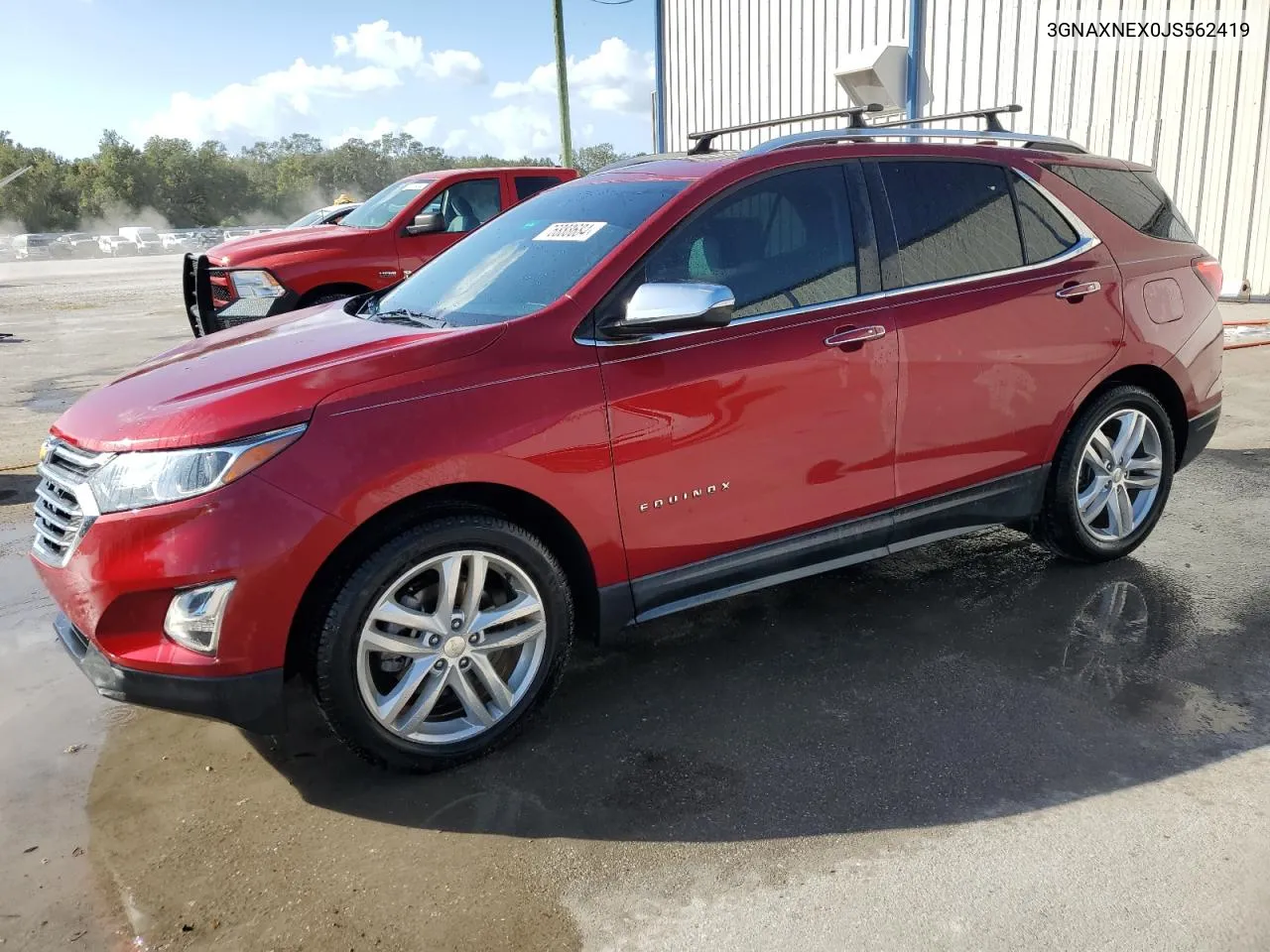 3GNAXNEX0JS562419 2018 Chevrolet Equinox Premier