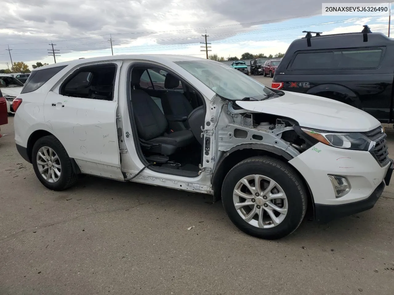 2018 Chevrolet Equinox Lt VIN: 2GNAXSEV5J6326490 Lot: 76898074