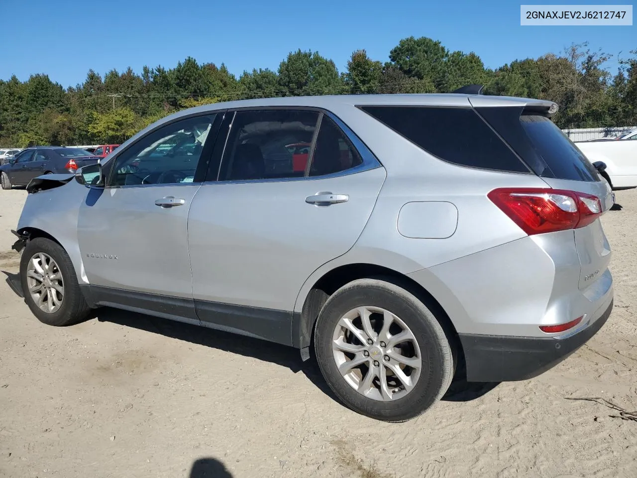 2GNAXJEV2J6212747 2018 Chevrolet Equinox Lt