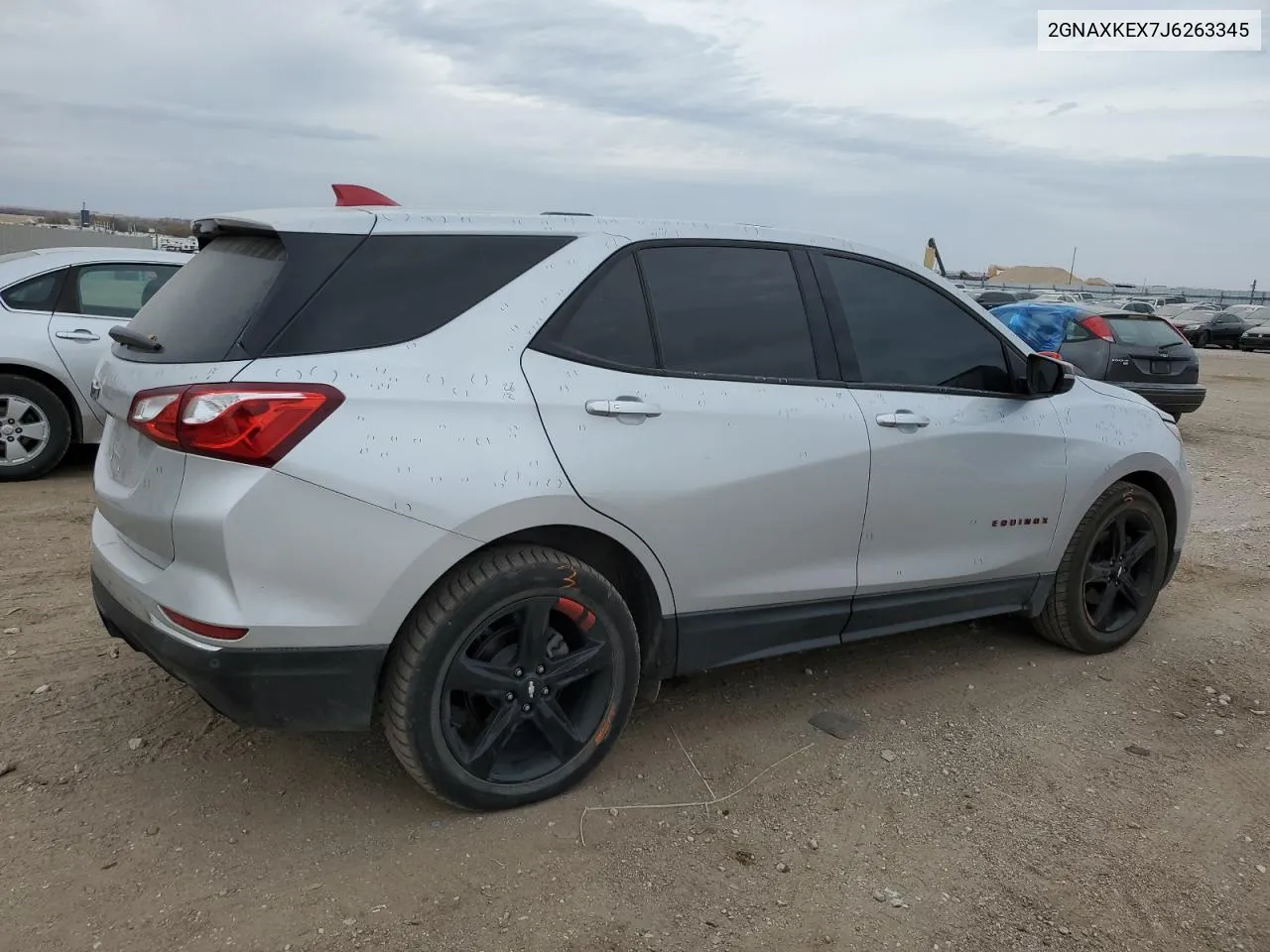 2018 Chevrolet Equinox Lt VIN: 2GNAXKEX7J6263345 Lot: 76942374