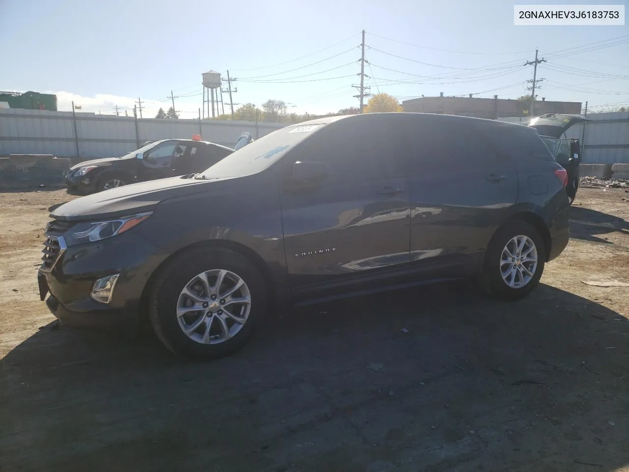 2018 Chevrolet Equinox Ls VIN: 2GNAXHEV3J6183753 Lot: 76959334