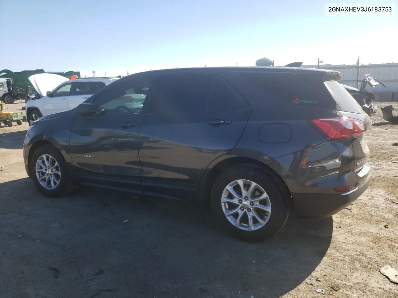 2018 Chevrolet Equinox Ls VIN: 2GNAXHEV3J6183753 Lot: 76959334