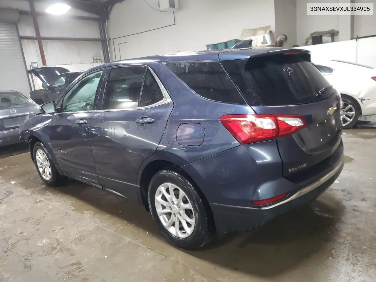 2018 Chevrolet Equinox Lt VIN: 3GNAXSEVXJL334905 Lot: 76962144