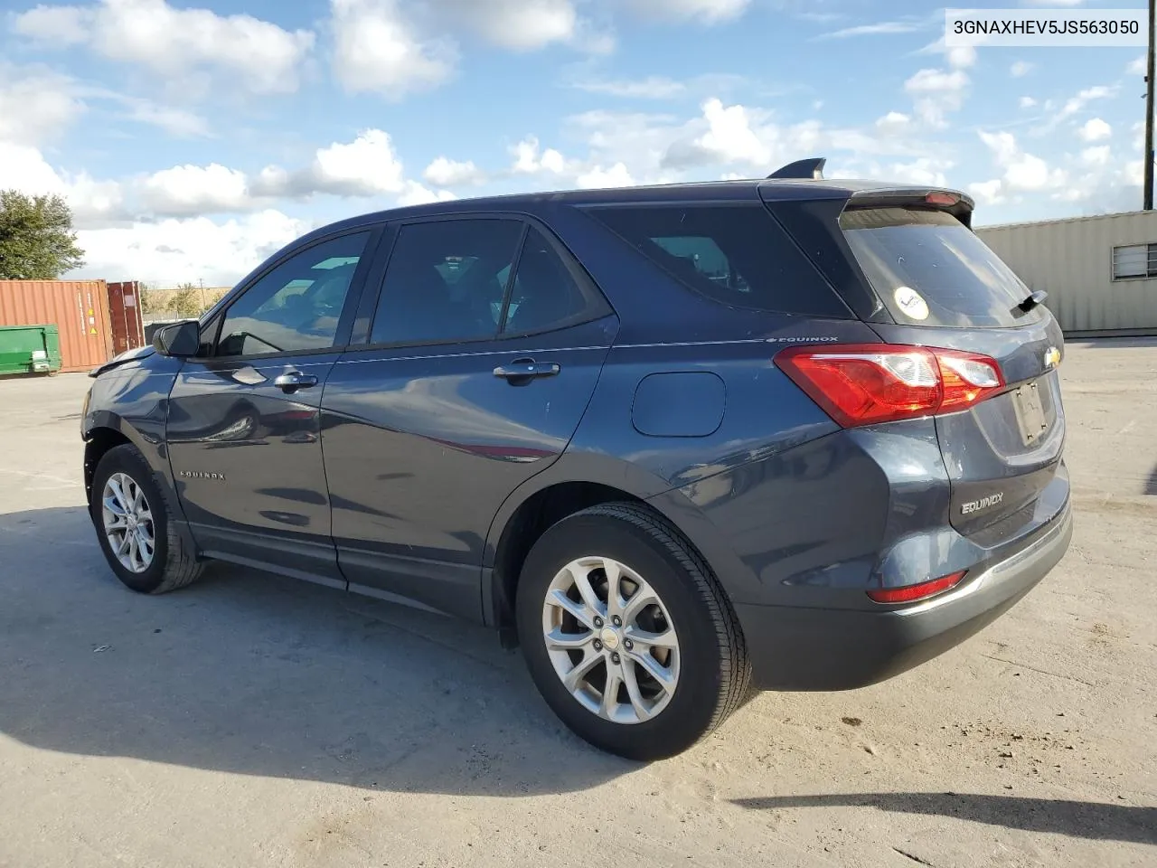 2018 Chevrolet Equinox Ls VIN: 3GNAXHEV5JS563050 Lot: 76970604