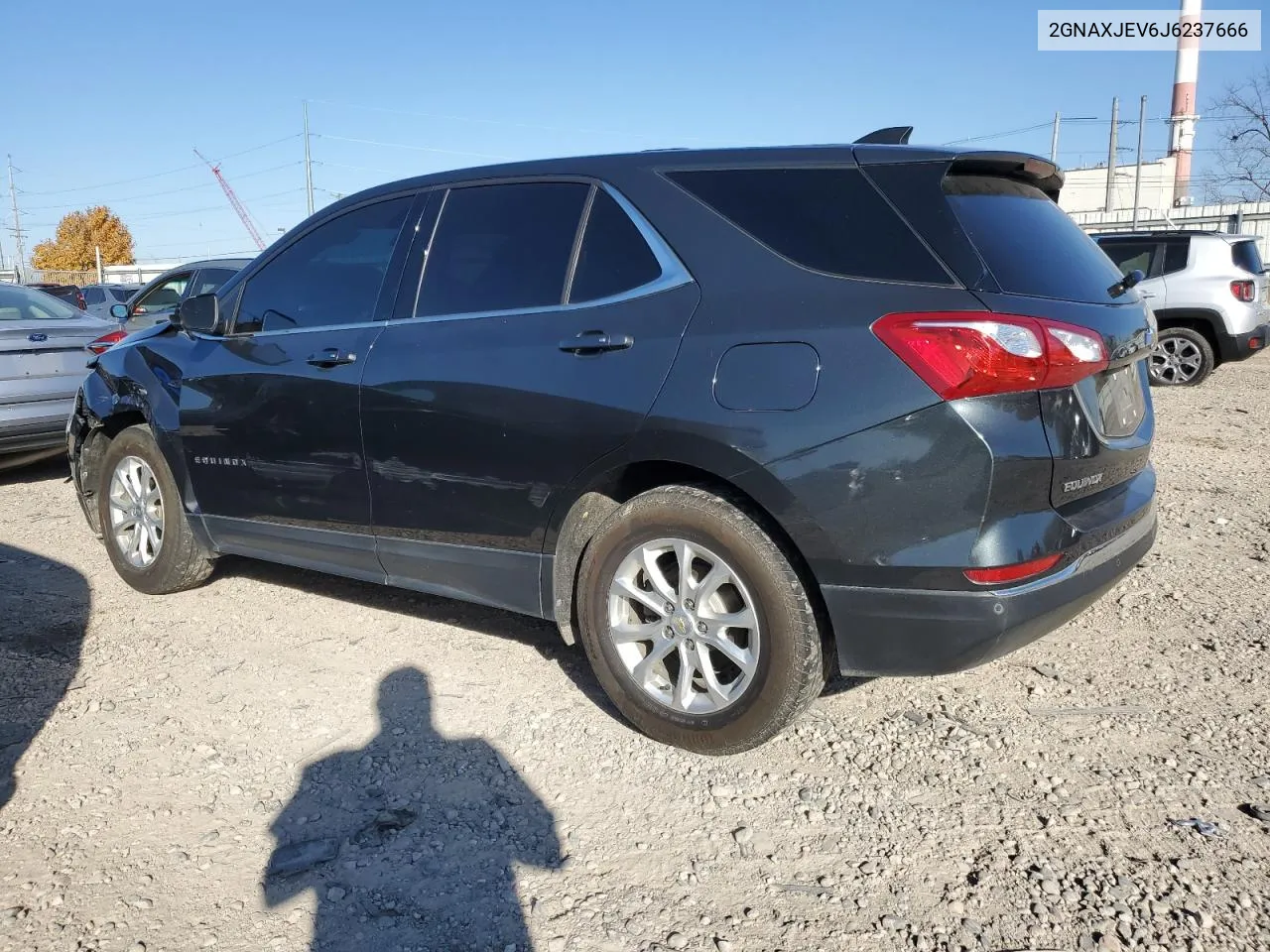 2018 Chevrolet Equinox Lt VIN: 2GNAXJEV6J6237666 Lot: 76972884