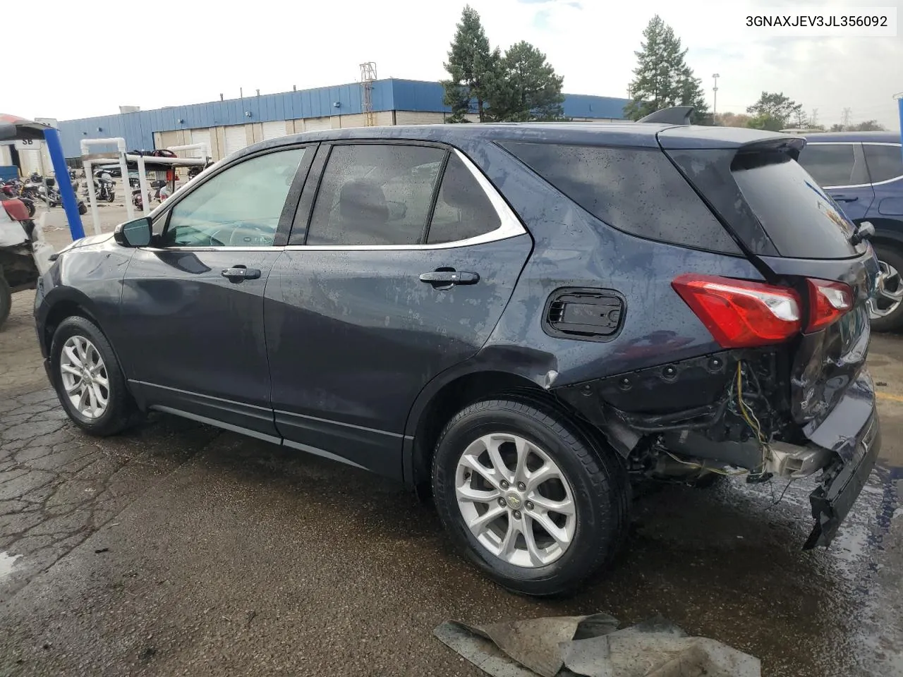 2018 Chevrolet Equinox Lt VIN: 3GNAXJEV3JL356092 Lot: 76986244