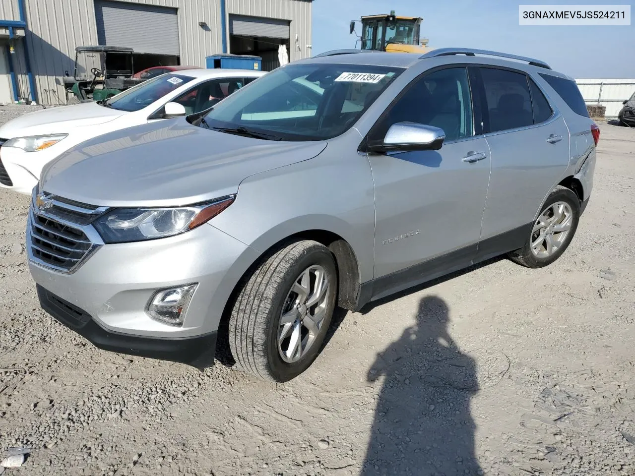 2018 Chevrolet Equinox Premier VIN: 3GNAXMEV5JS524211 Lot: 77011394