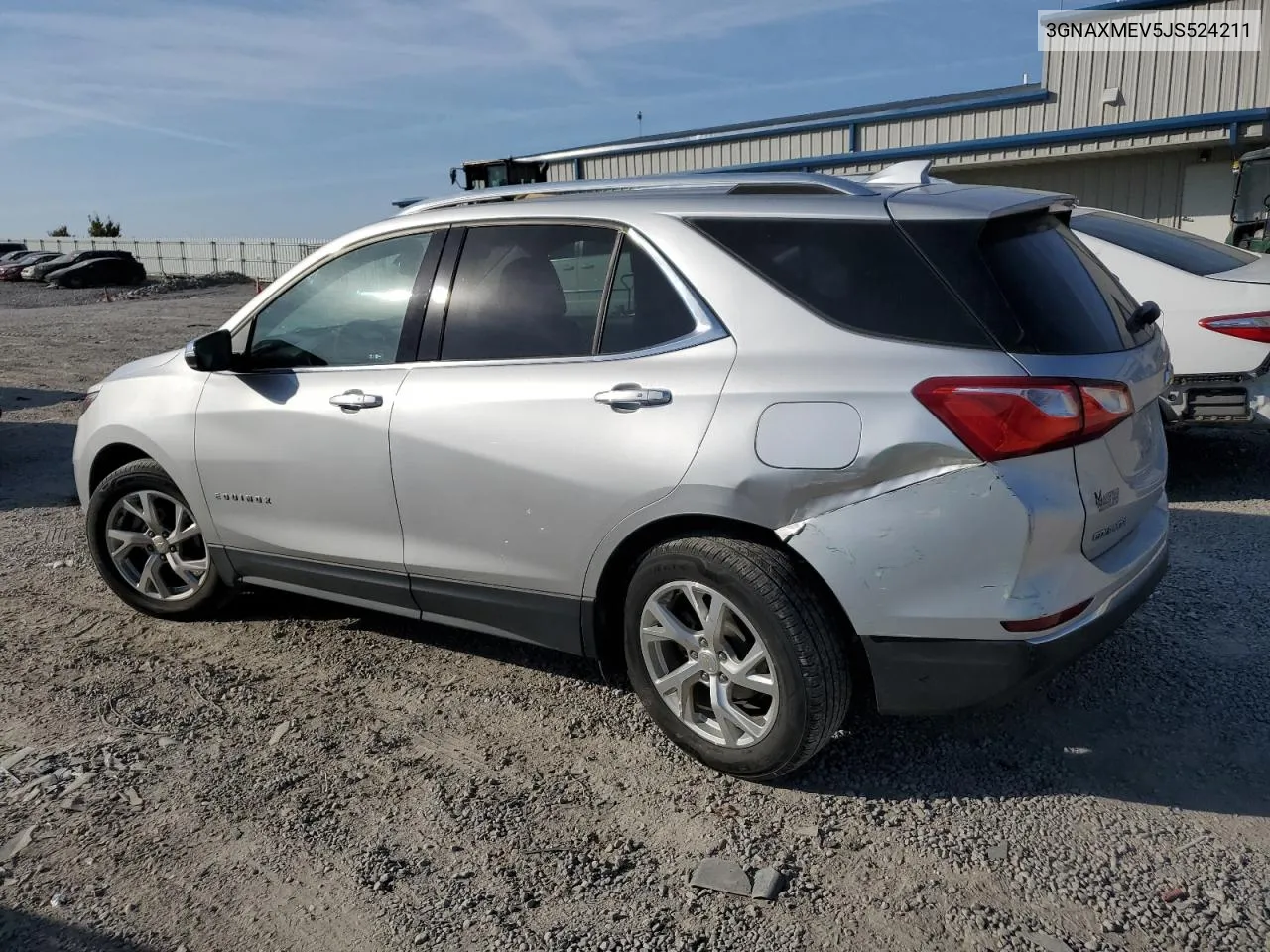 2018 Chevrolet Equinox Premier VIN: 3GNAXMEV5JS524211 Lot: 77011394