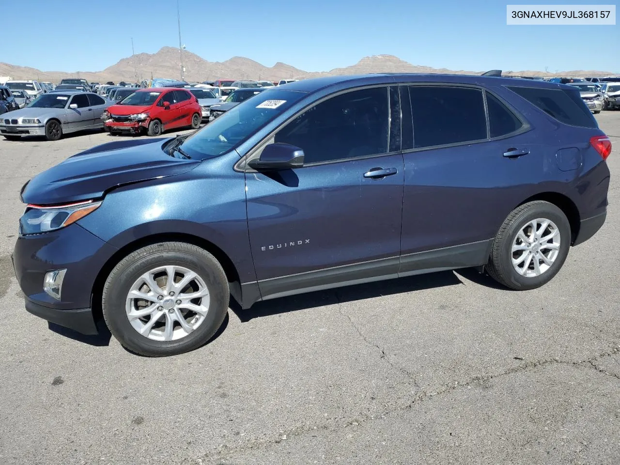 2018 Chevrolet Equinox Ls VIN: 3GNAXHEV9JL368157 Lot: 77052094