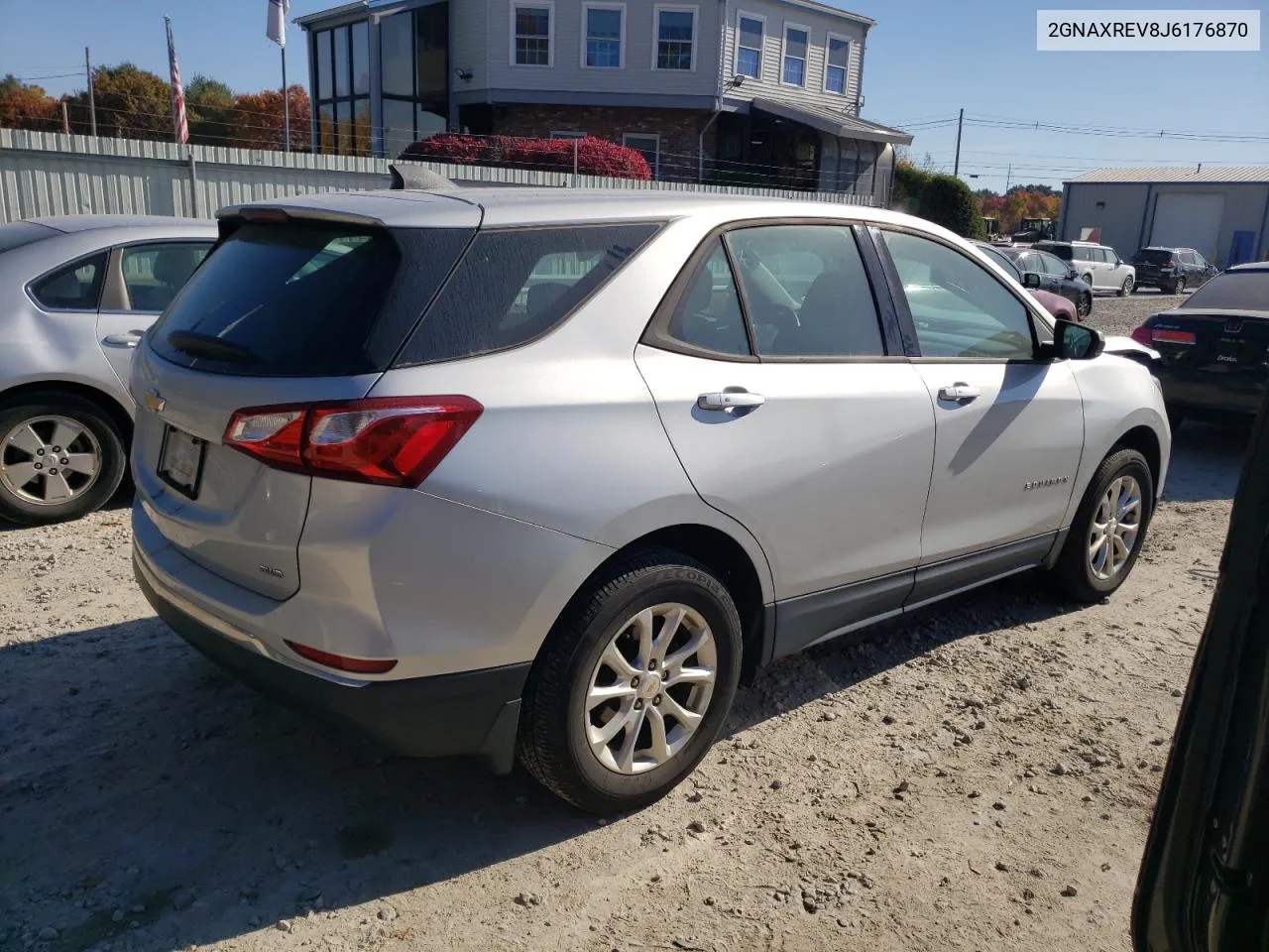 2018 Chevrolet Equinox Ls VIN: 2GNAXREV8J6176870 Lot: 77070714