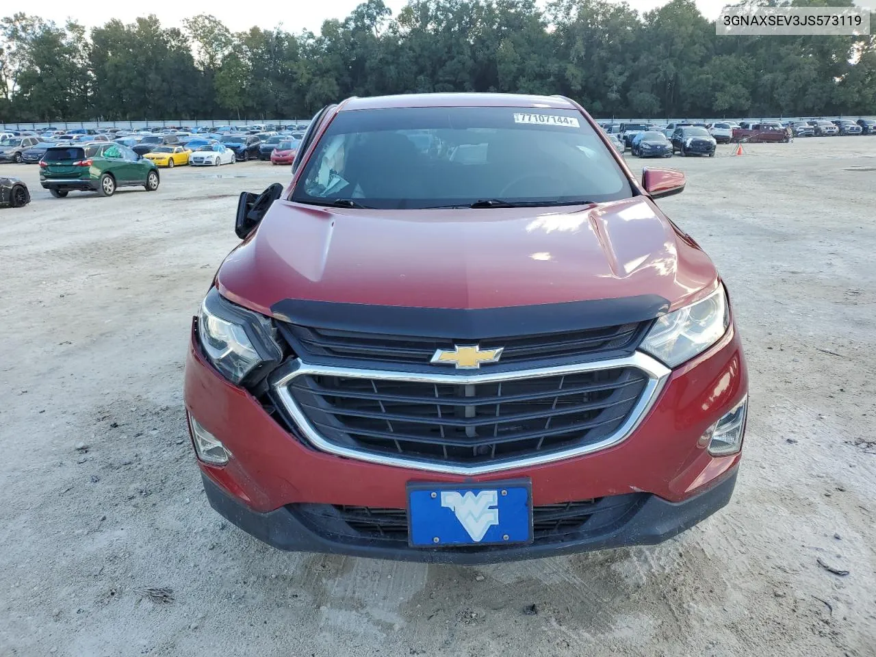 3GNAXSEV3JS573119 2018 Chevrolet Equinox Lt