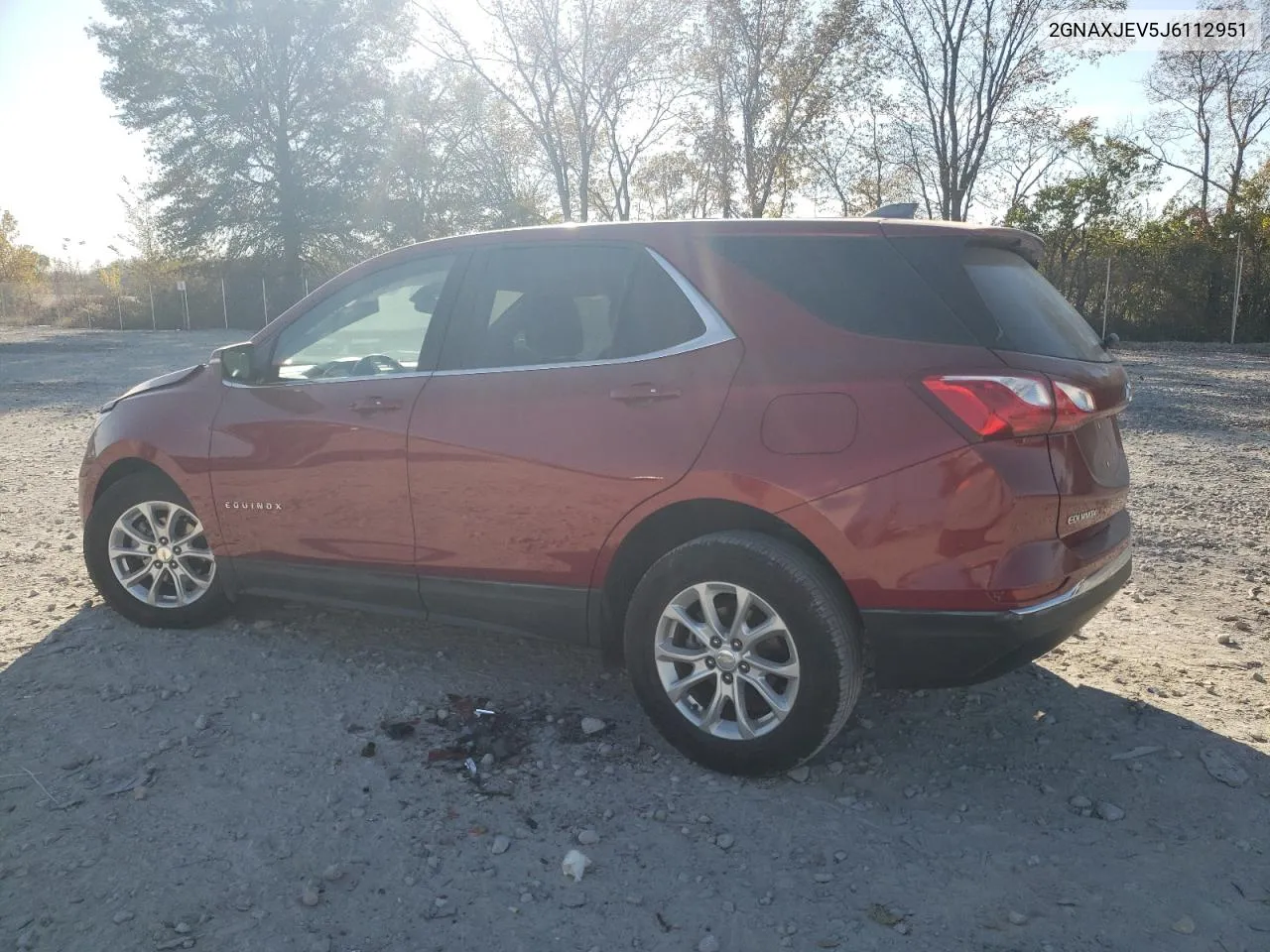 2018 Chevrolet Equinox Lt VIN: 2GNAXJEV5J6112951 Lot: 77123864