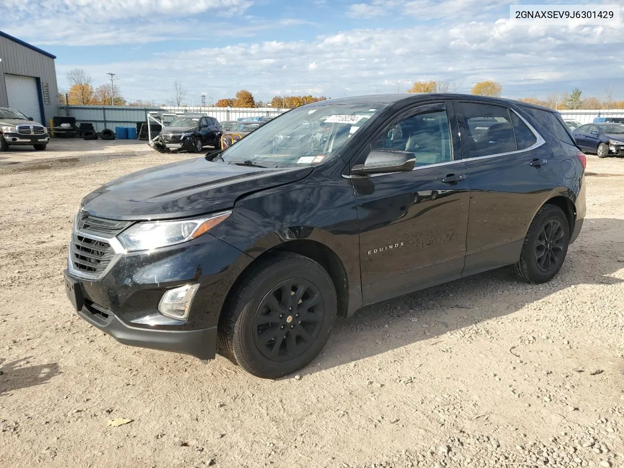 2018 Chevrolet Equinox Lt VIN: 2GNAXSEV9J6301429 Lot: 77138294