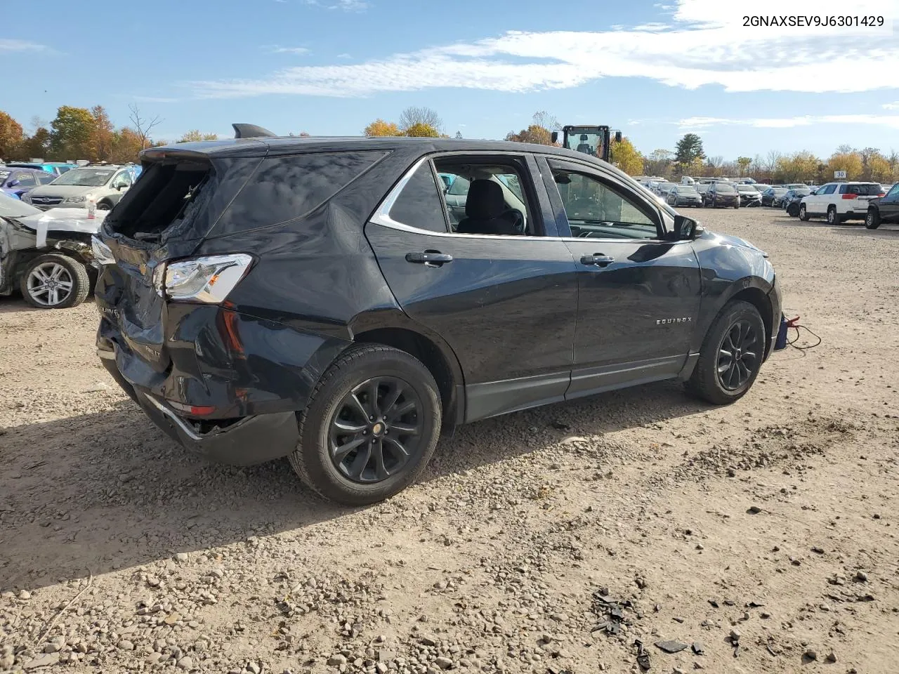 2018 Chevrolet Equinox Lt VIN: 2GNAXSEV9J6301429 Lot: 77138294