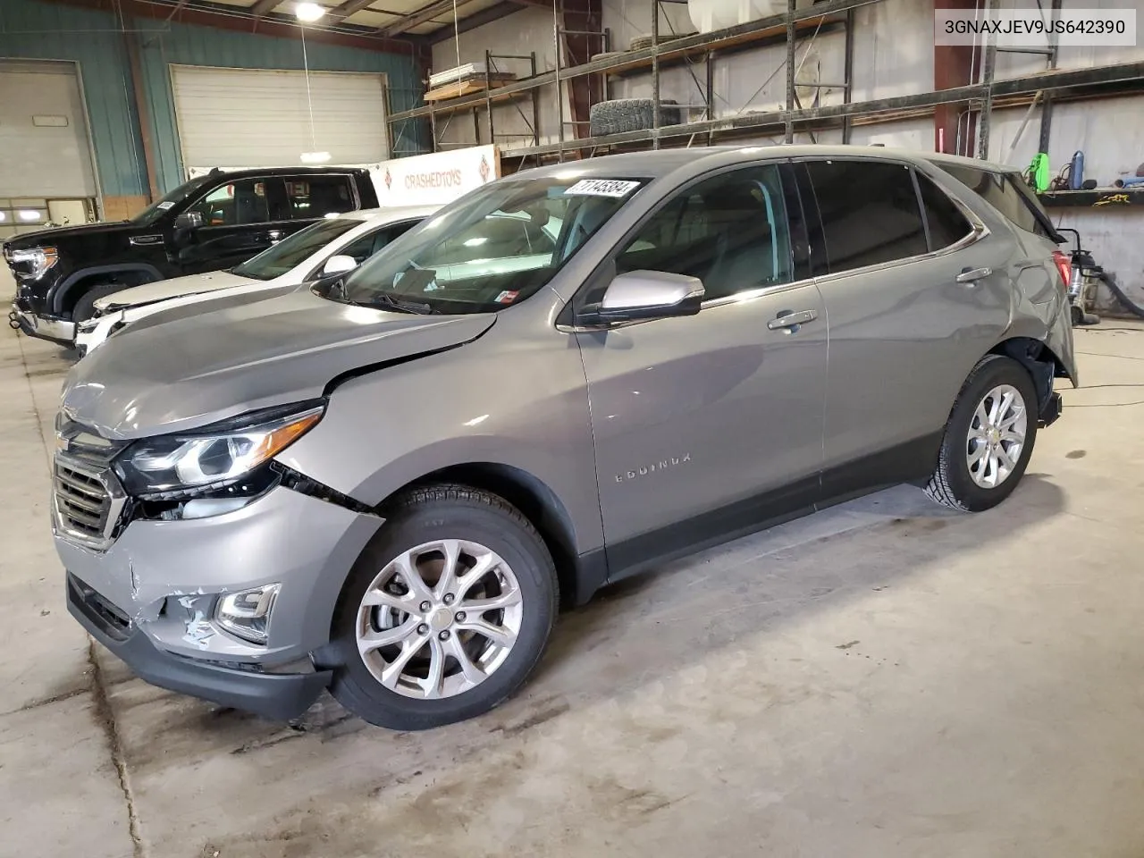 2018 Chevrolet Equinox Lt VIN: 3GNAXJEV9JS642390 Lot: 77145384