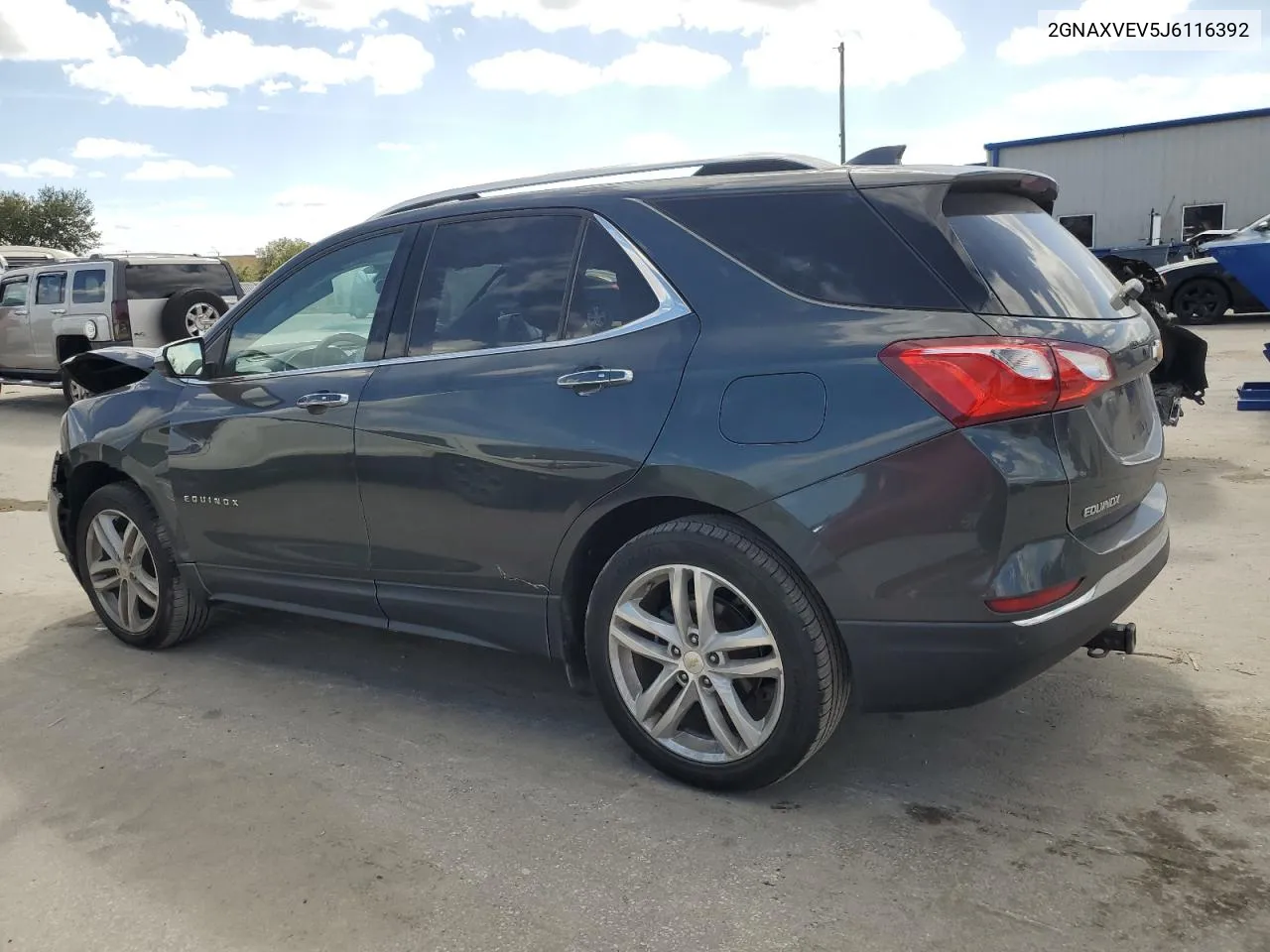 2018 Chevrolet Equinox Premier VIN: 2GNAXVEV5J6116392 Lot: 77153214