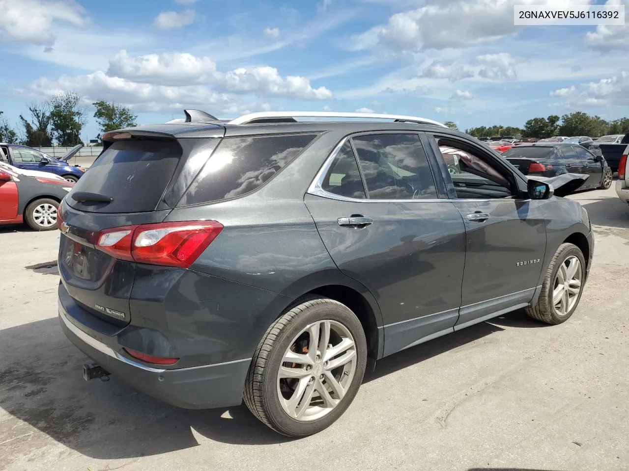 2018 Chevrolet Equinox Premier VIN: 2GNAXVEV5J6116392 Lot: 77153214